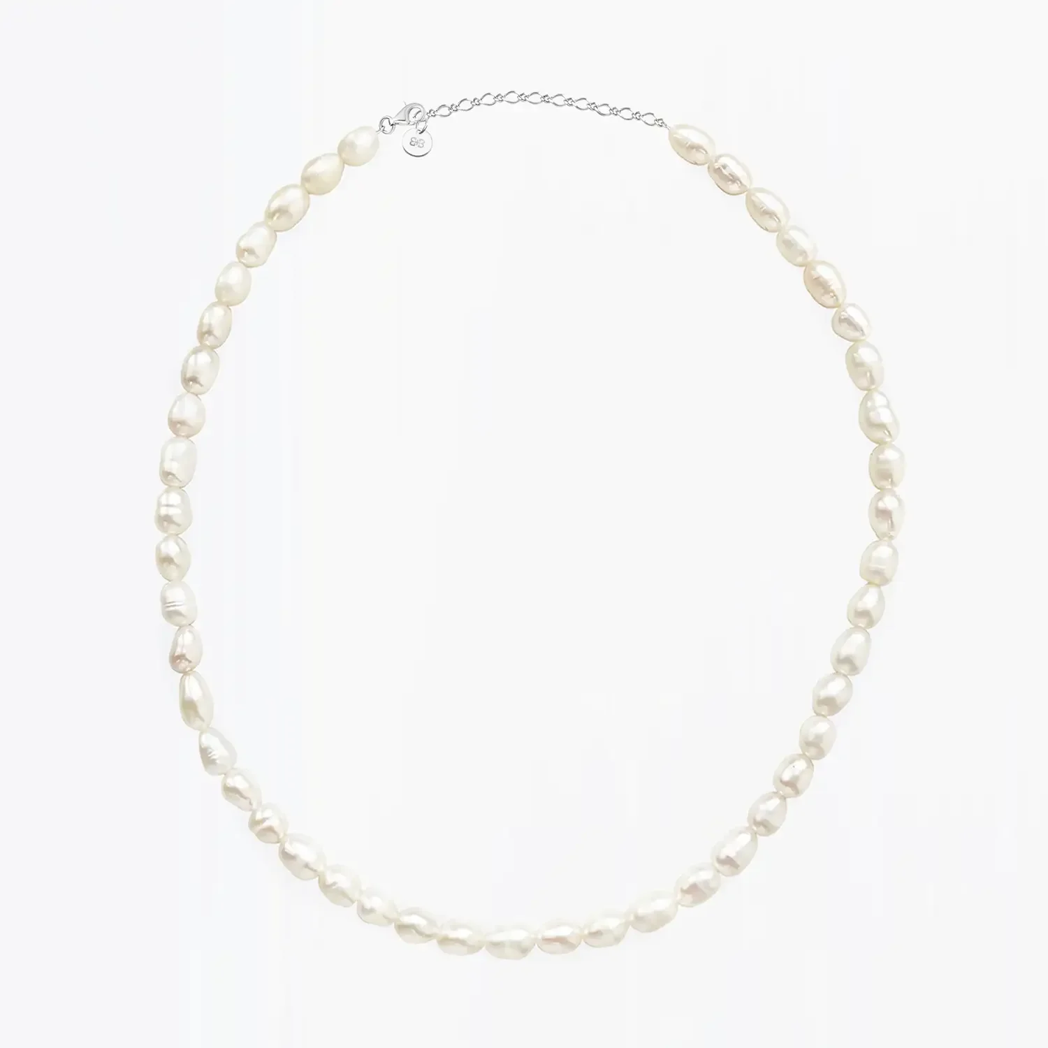 Freshwater Pearl 925 Sterling Silver Necklace