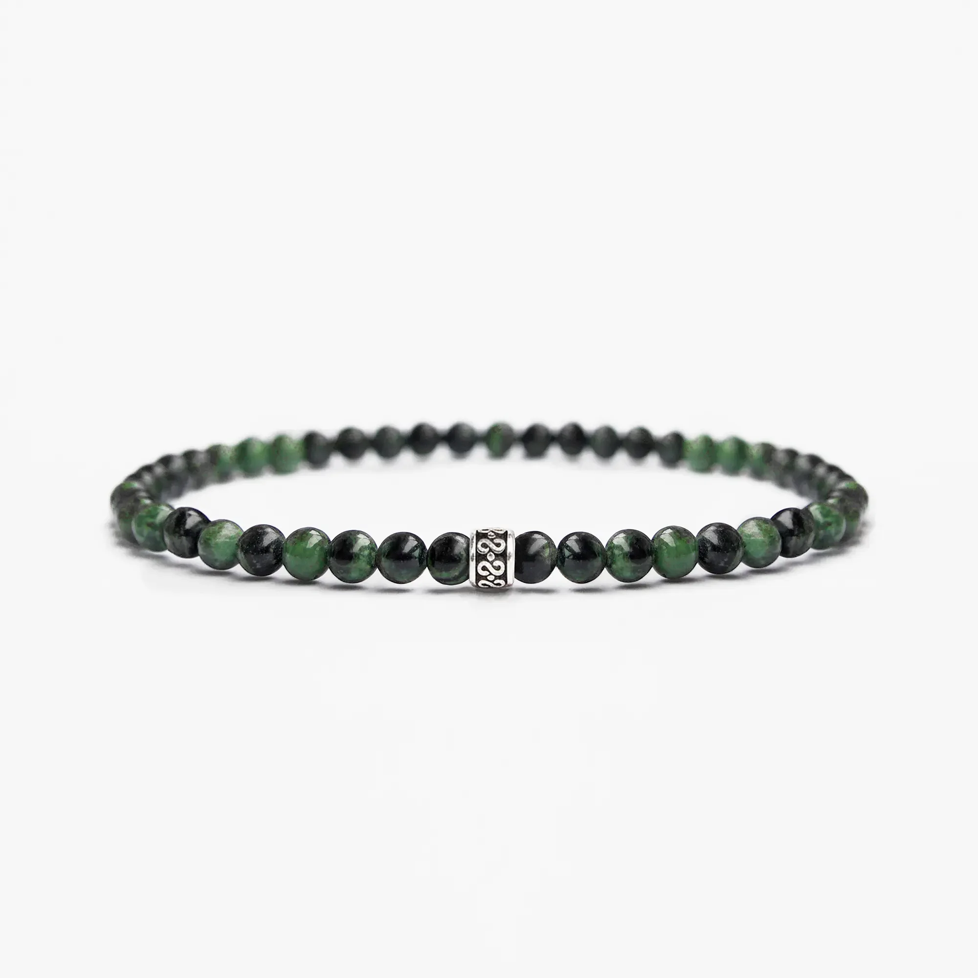 Kambaba 4mm 925 Sterling Silver Bracelet