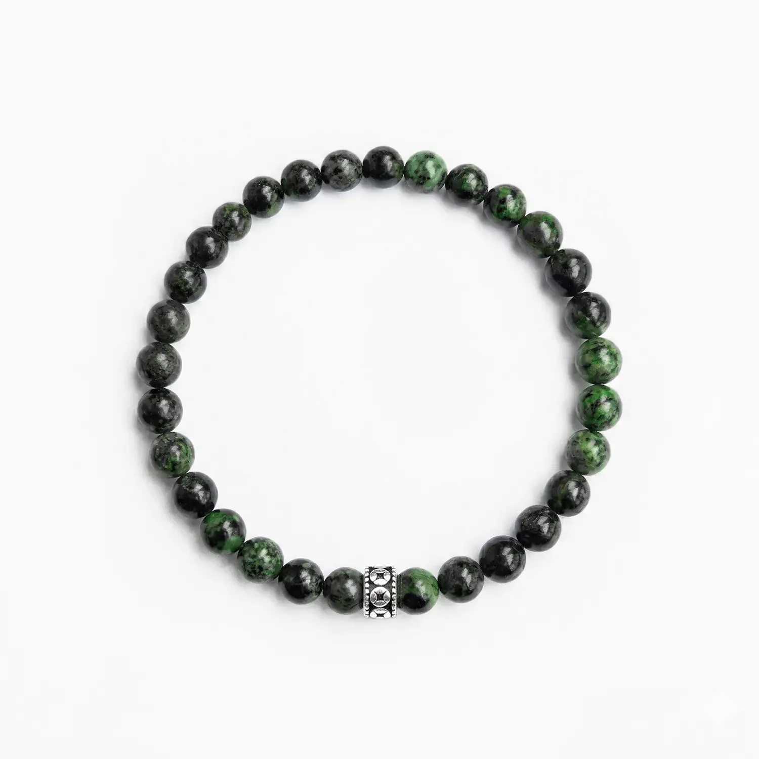 Kambaba 6mm Silver Bracelet 02.webp