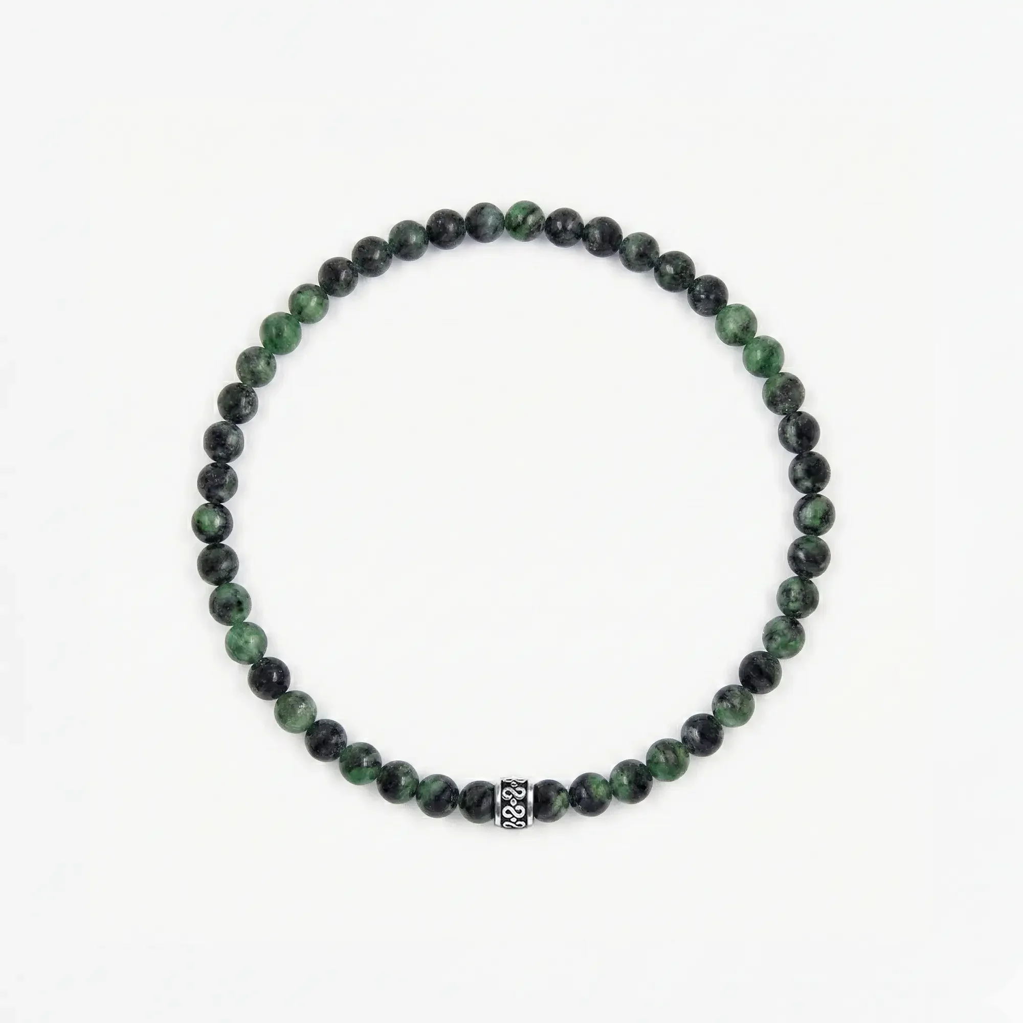 Kambaba 4mm Sterling Silver Bracelet 02.webp