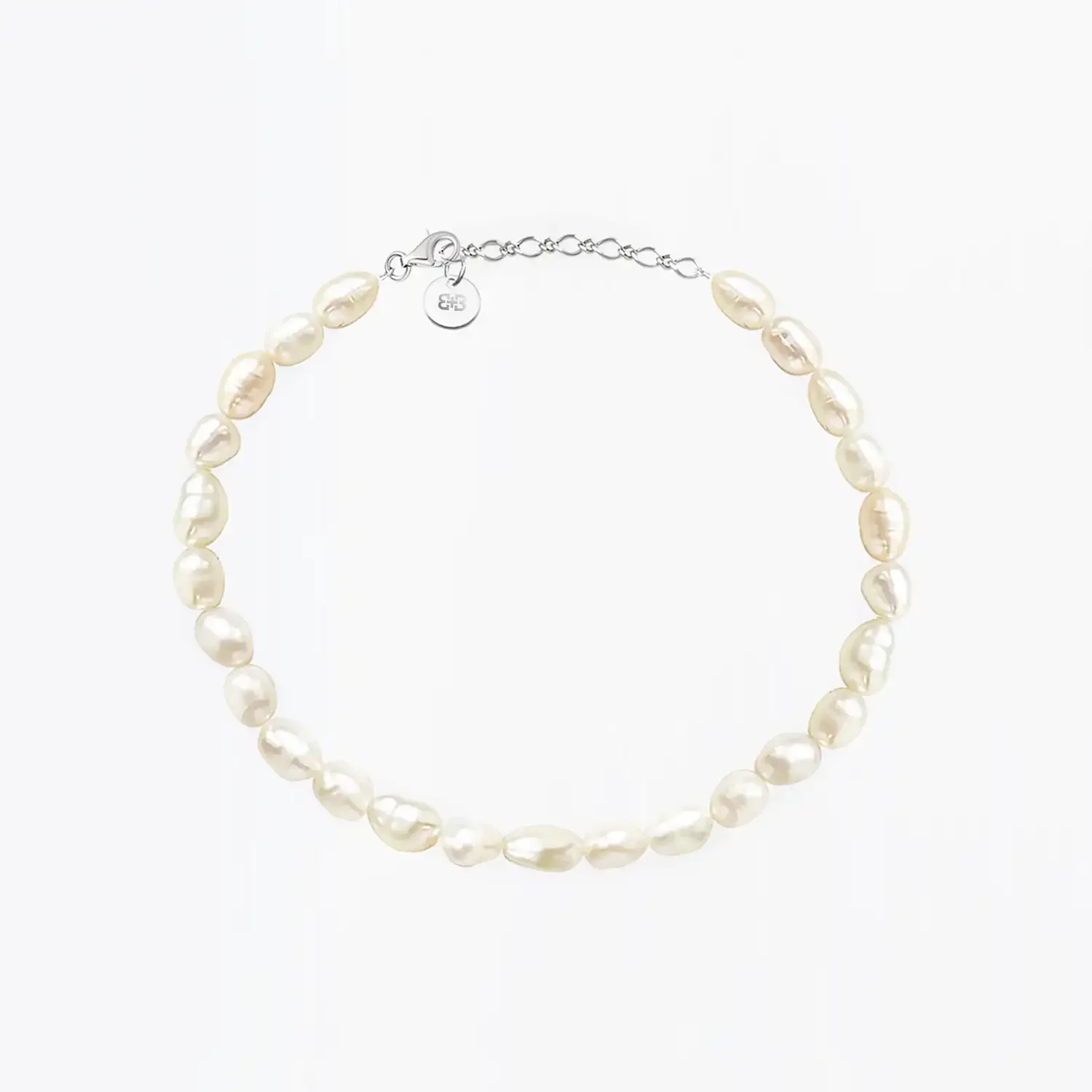 Freshwater Pearl 925 Sterling Silver Bracelet