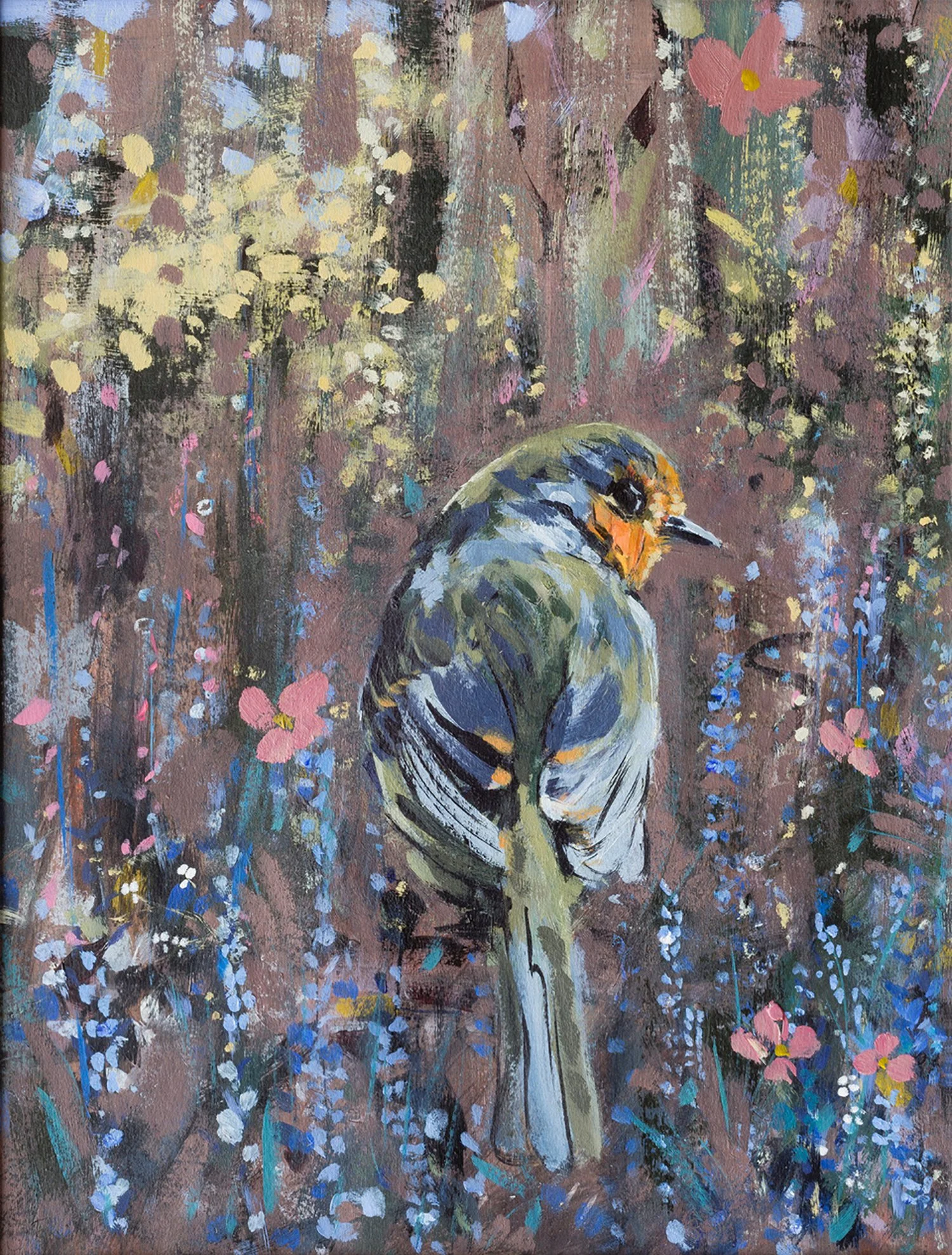 In the Vines of Flowers (Sold)