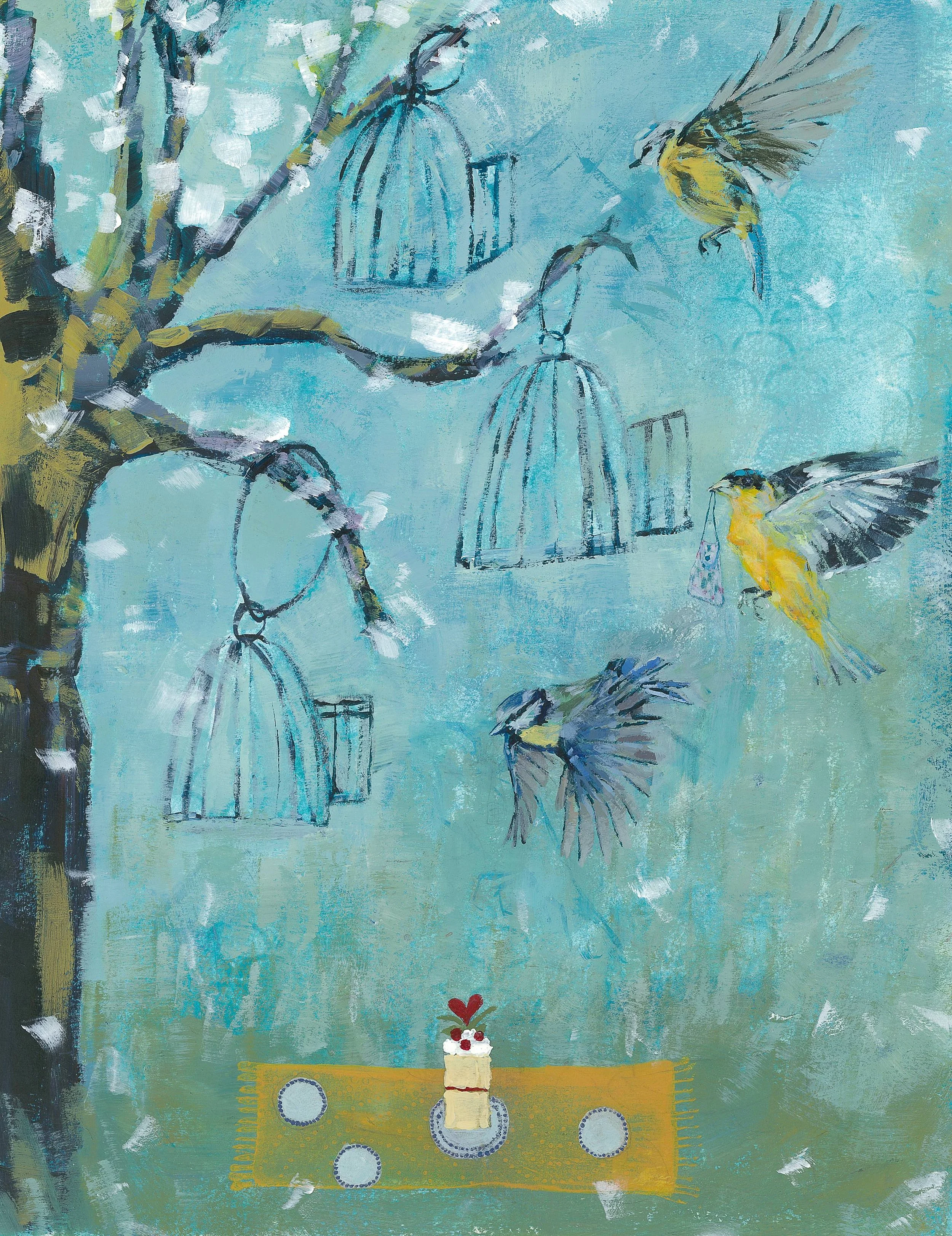 Birds Tea Party (Sold)