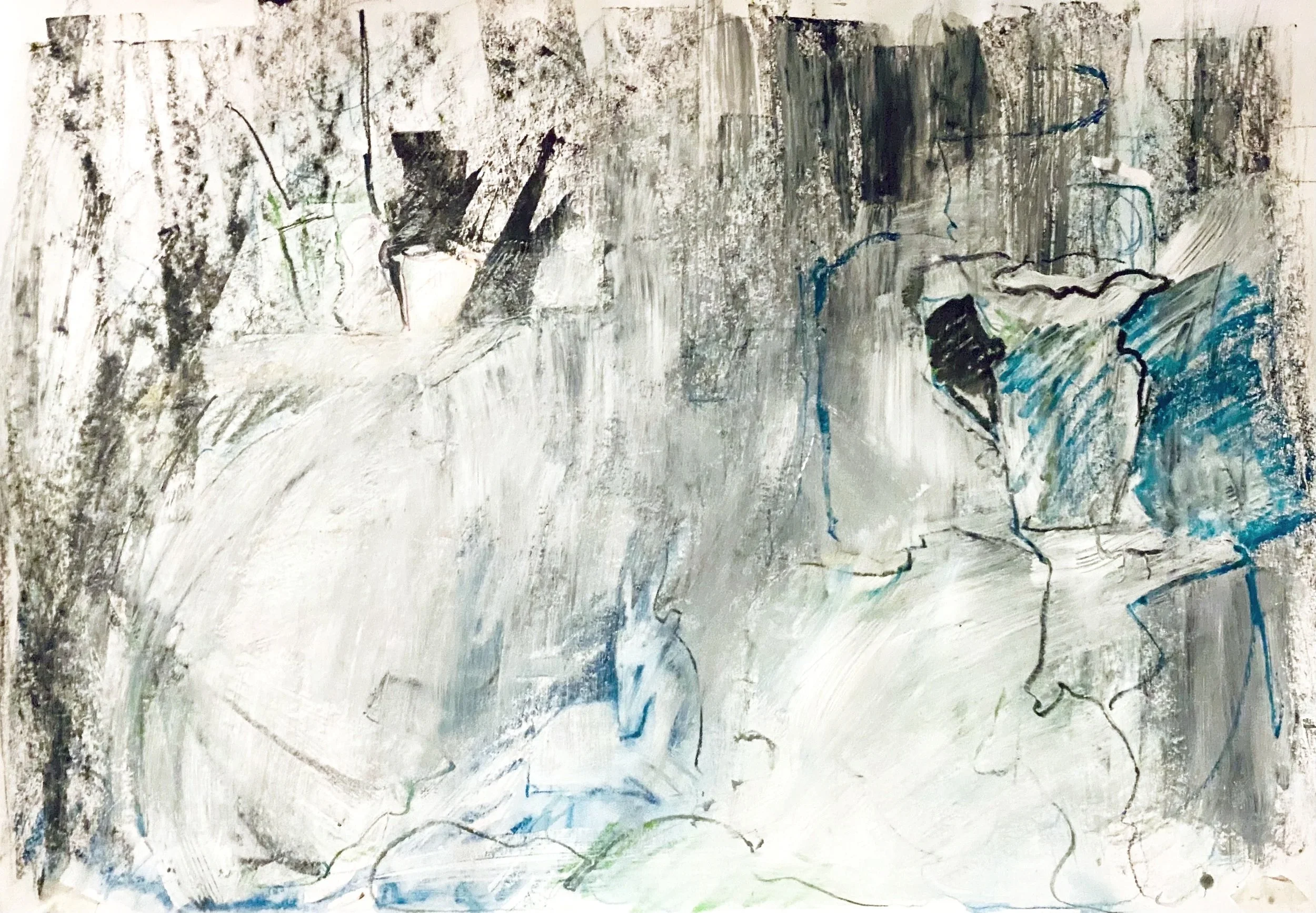 Study for Hidden Deer 