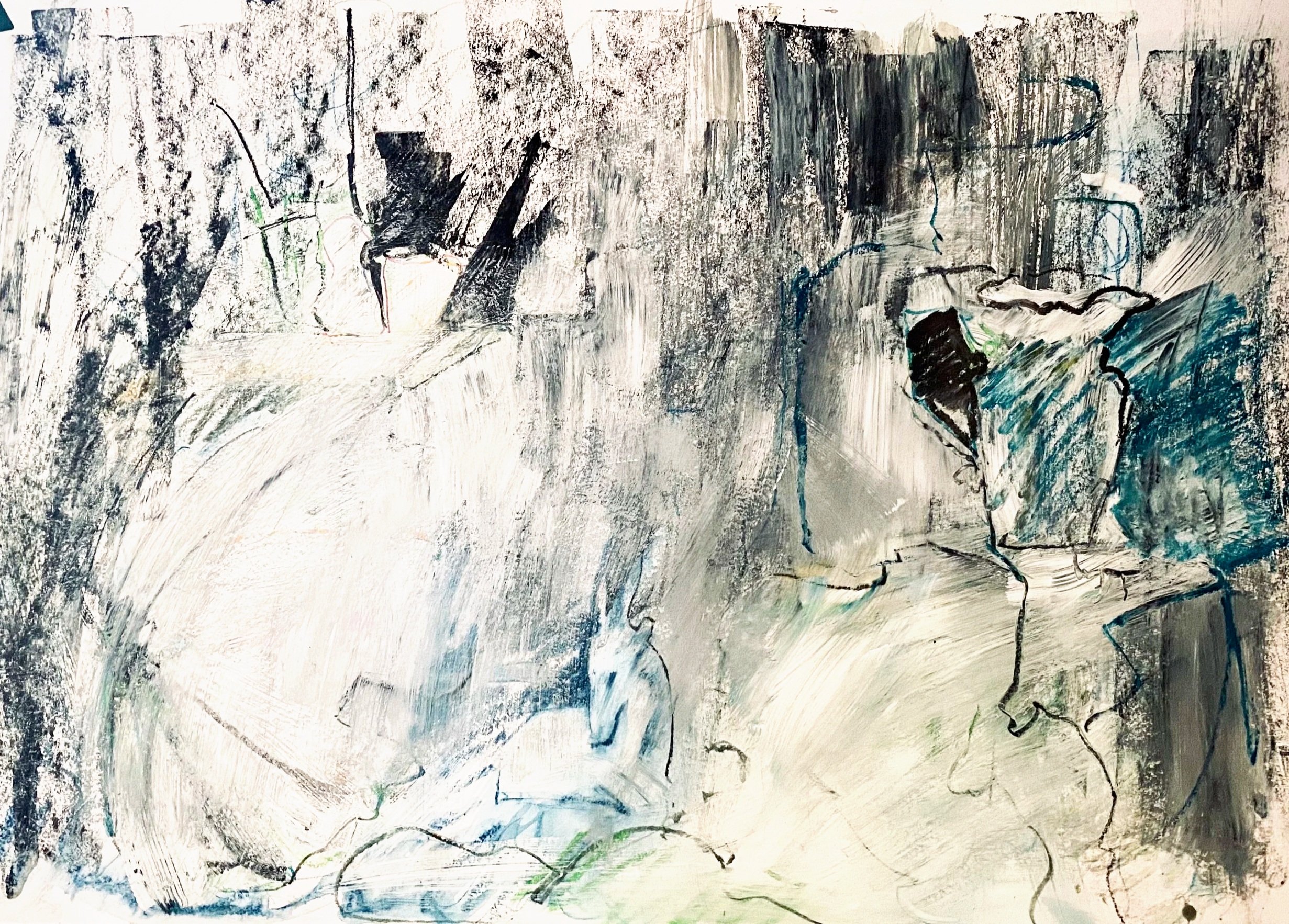 Study for Hidden Deer 