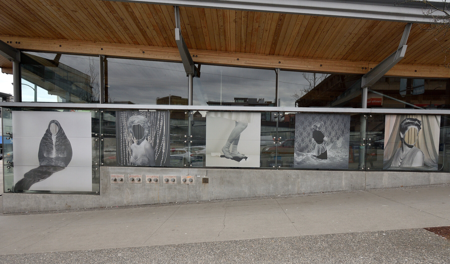  Installation at Broadway-City Hall SkyTrain Station  Photo: roaming-the-planet 