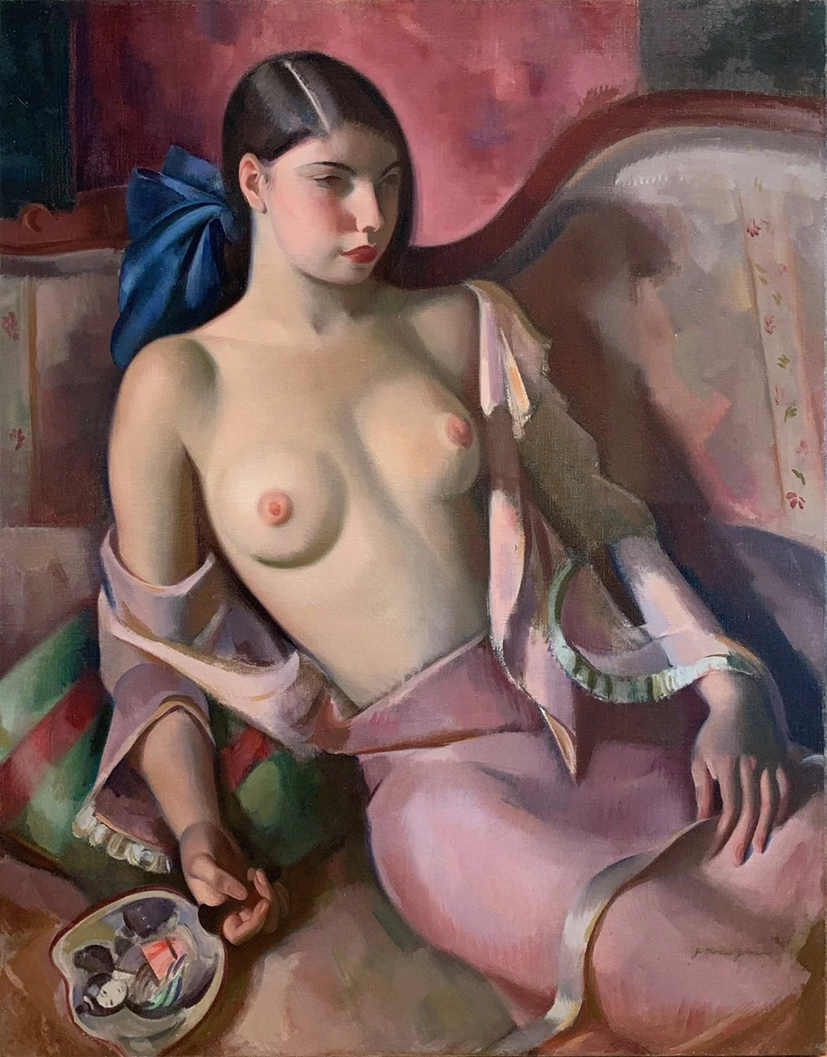 Nude with Fan, 1938