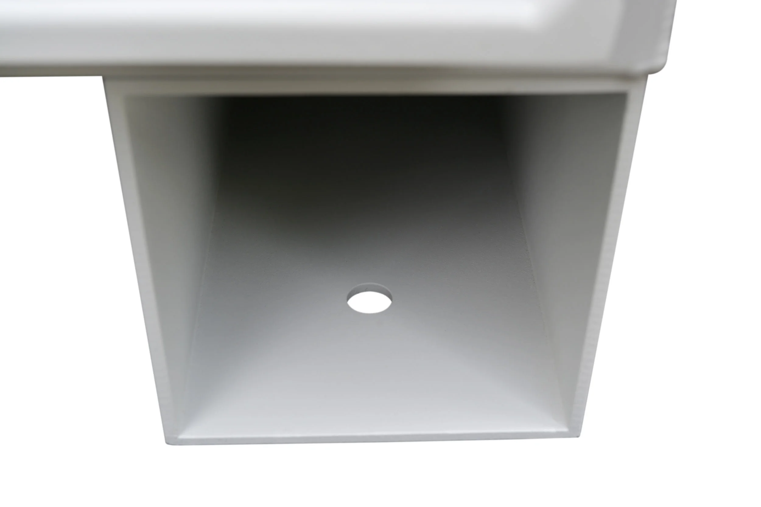 Designed with "through" feet IOIOBox provides multiple options to weigh down, chain, or otherwise secure the enclosure. These feet have four holes for easy mounting to concrete pads or even casters. 