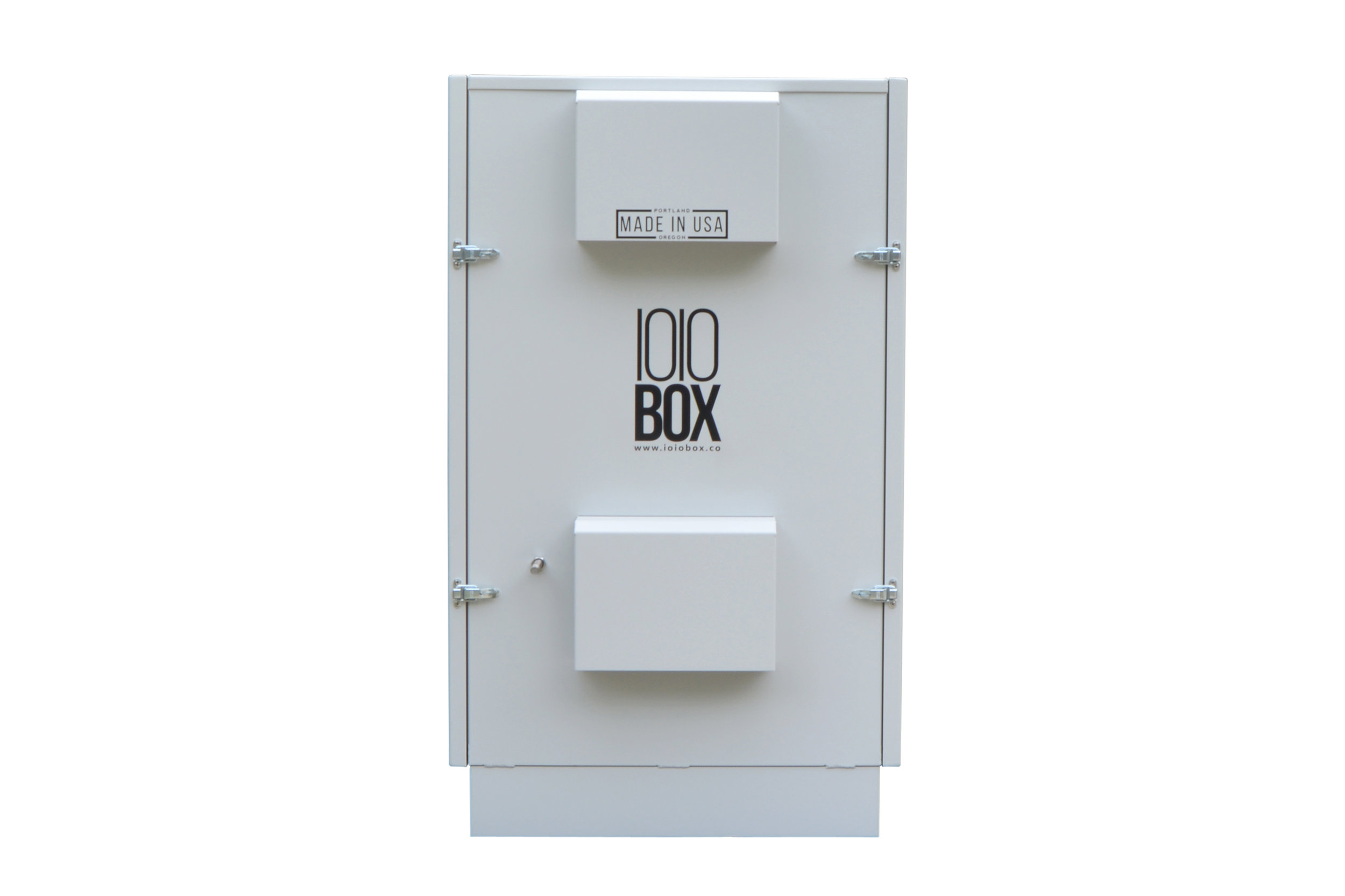 Featuring an upper vent to facility cooling and a lower cable access port, both fully protected from the elements. 