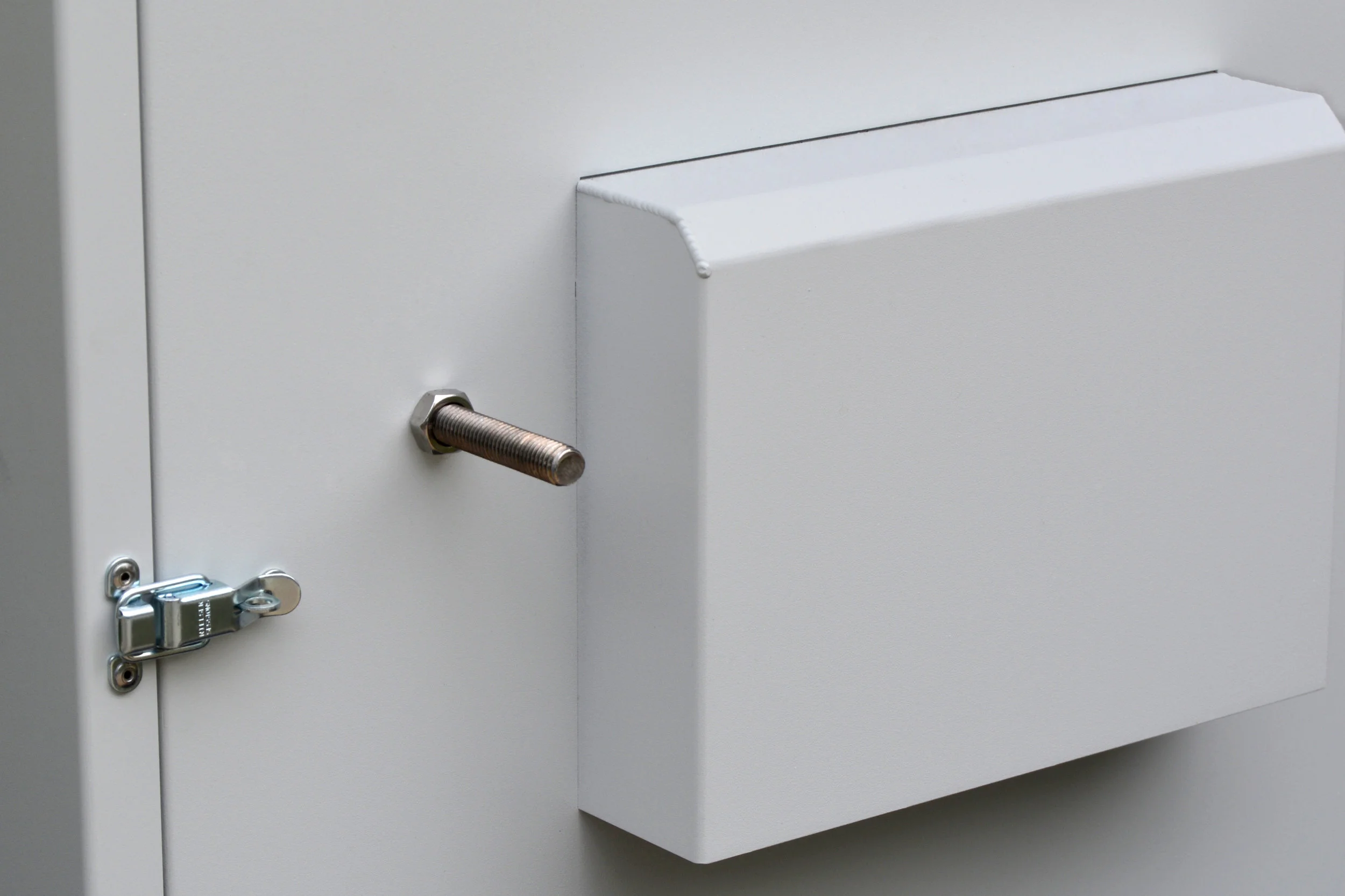 A 1/2" grounding rod built into the enclosure maximizes the possibility of arresting surges of all kinds. 