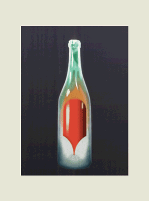 Re-Imagination of While the Earth revolves at night by - James Rosenquist