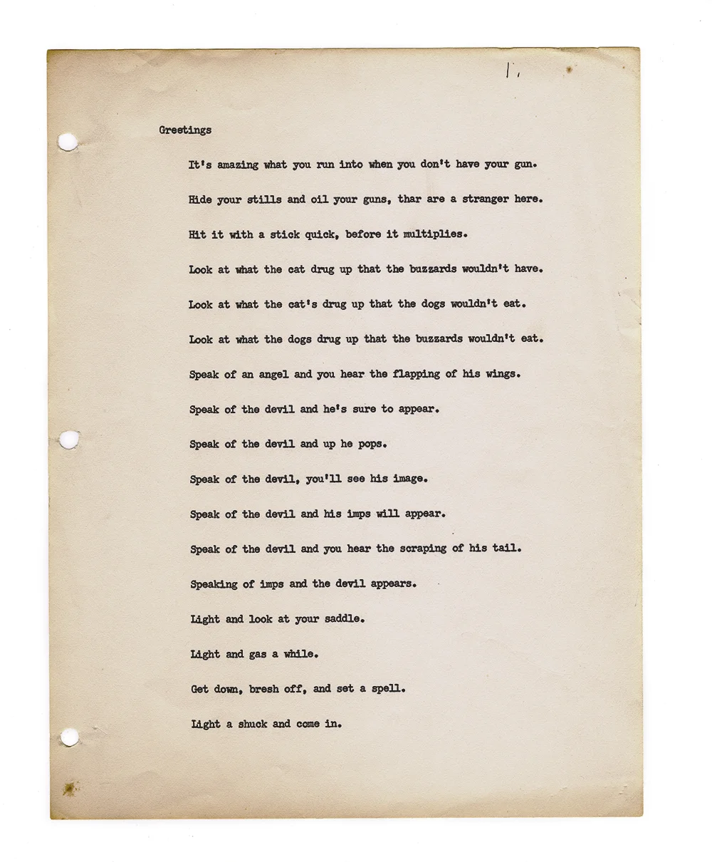 from the archive of Vance Randolph