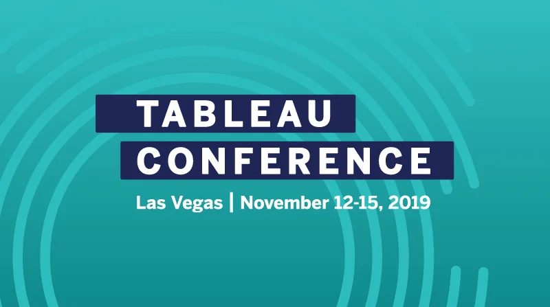 Tableau Conference 2019