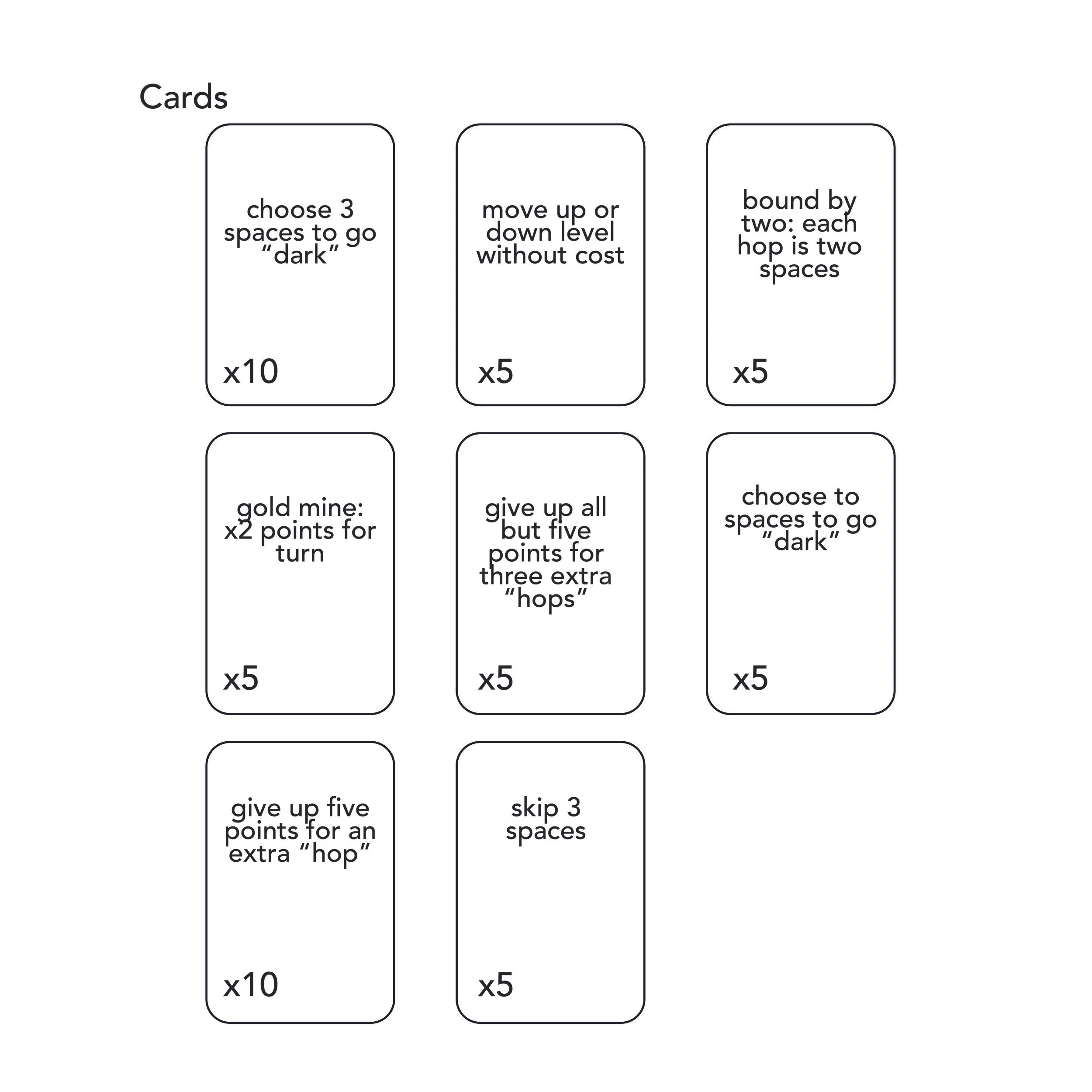 Hopscotch Explorer, Instructions (part 2)