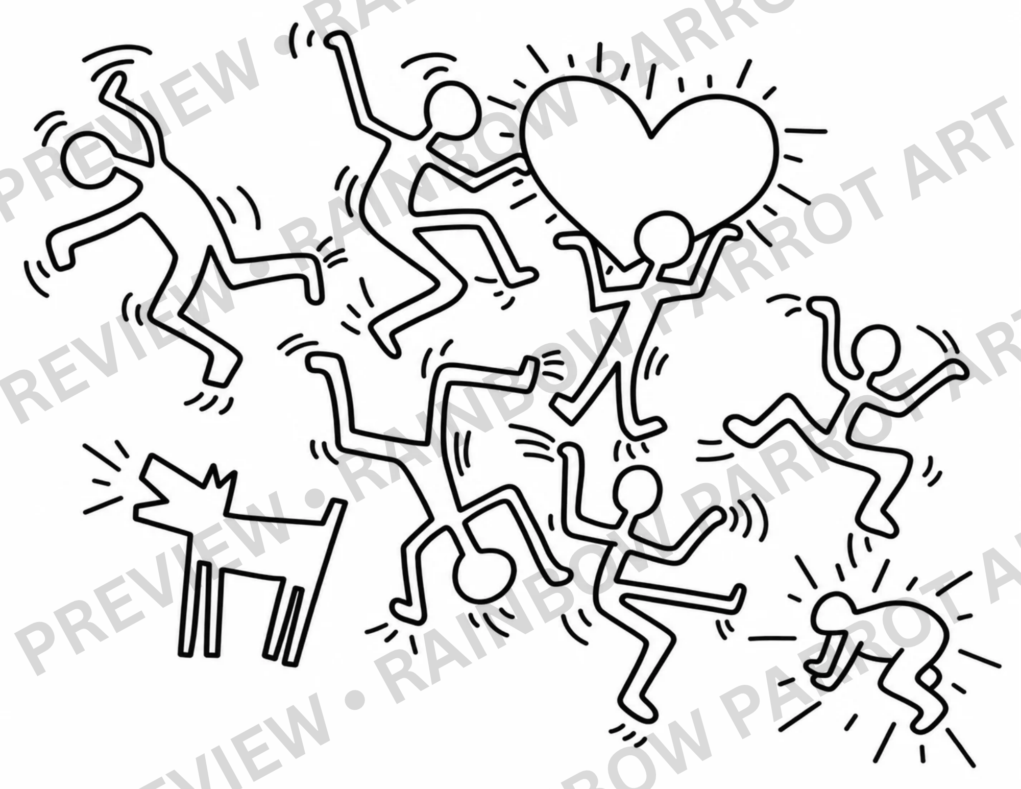 2 Preview SquareSpace Keith Haring Sample Template (1).png