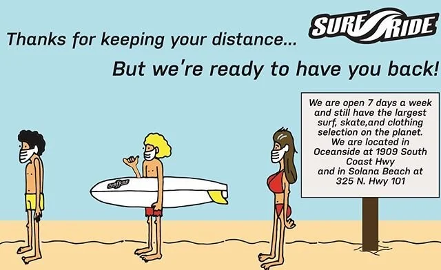 And we are Back In Business!! The State has given approval to reopen all in store retail and we couldn&rsquo;t be more excited! Stop by and say hello. Oh and Fullsuits are 30% off!
We are OPEN 10-6!!