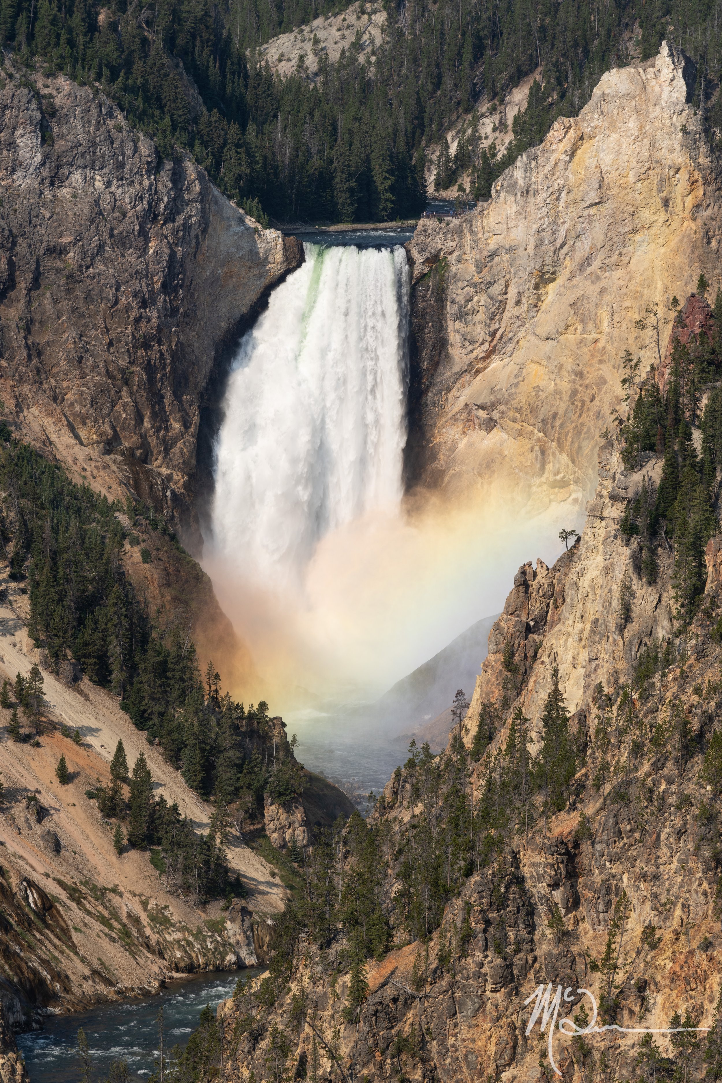 Lower Falls of the Yellowstone River