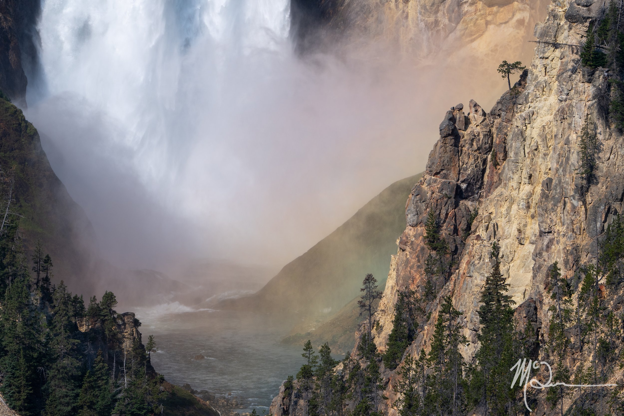 Lower Falls of Yellowstone River