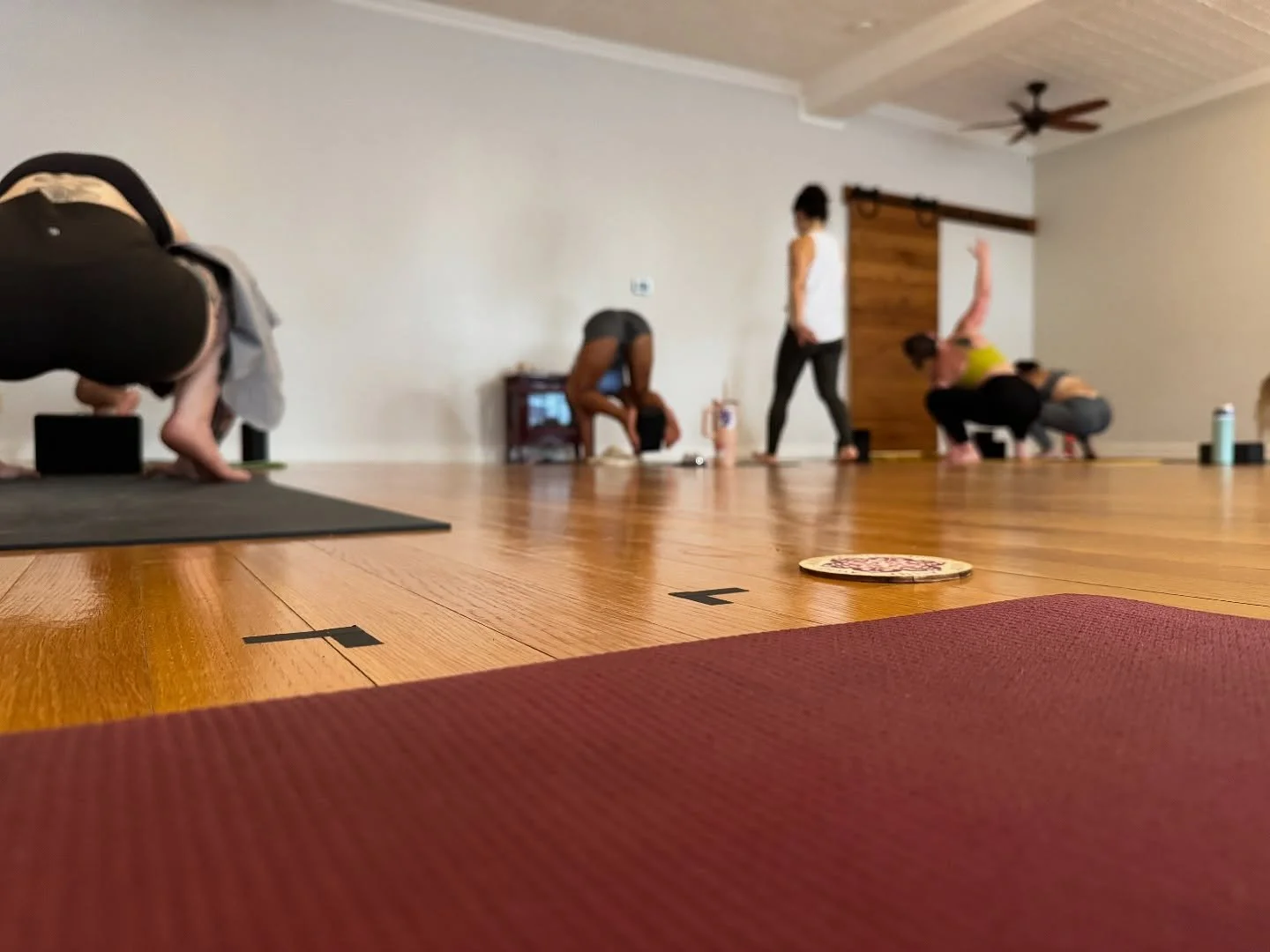 Come shake off the gray skies, roll out your mat, and let your practice be the sunshine today. 

We&rsquo;ve got classes to match your mood&mdash;whether you need to move, restore, or just breathe a little deeper. 💛

7am Heated Vinyasa 60 with @nozo