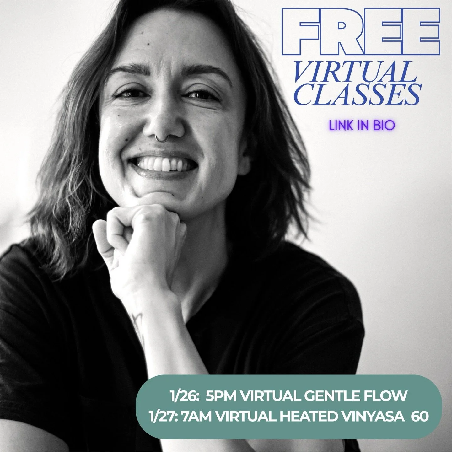 Snow day means no in-person classes tonight&mdash;but yes to 3 FREE virtual classes to ease your snow-day blues. With the weather and world events weighing heavy on our hearts, we&rsquo;re offering ways to stay grounded, connected, and energized to k