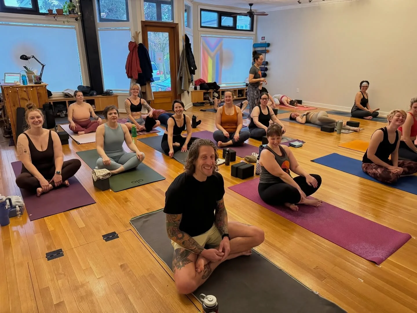 Happy weekend, LOVES! 

Why not celebrate a love story with yourself? Not the bubble-bath, candlelight version &mdash; just the radical act of showing up for your own body and mind. Listening. Softening. Trying again. Staying.

Friday 2/13
7am Heated