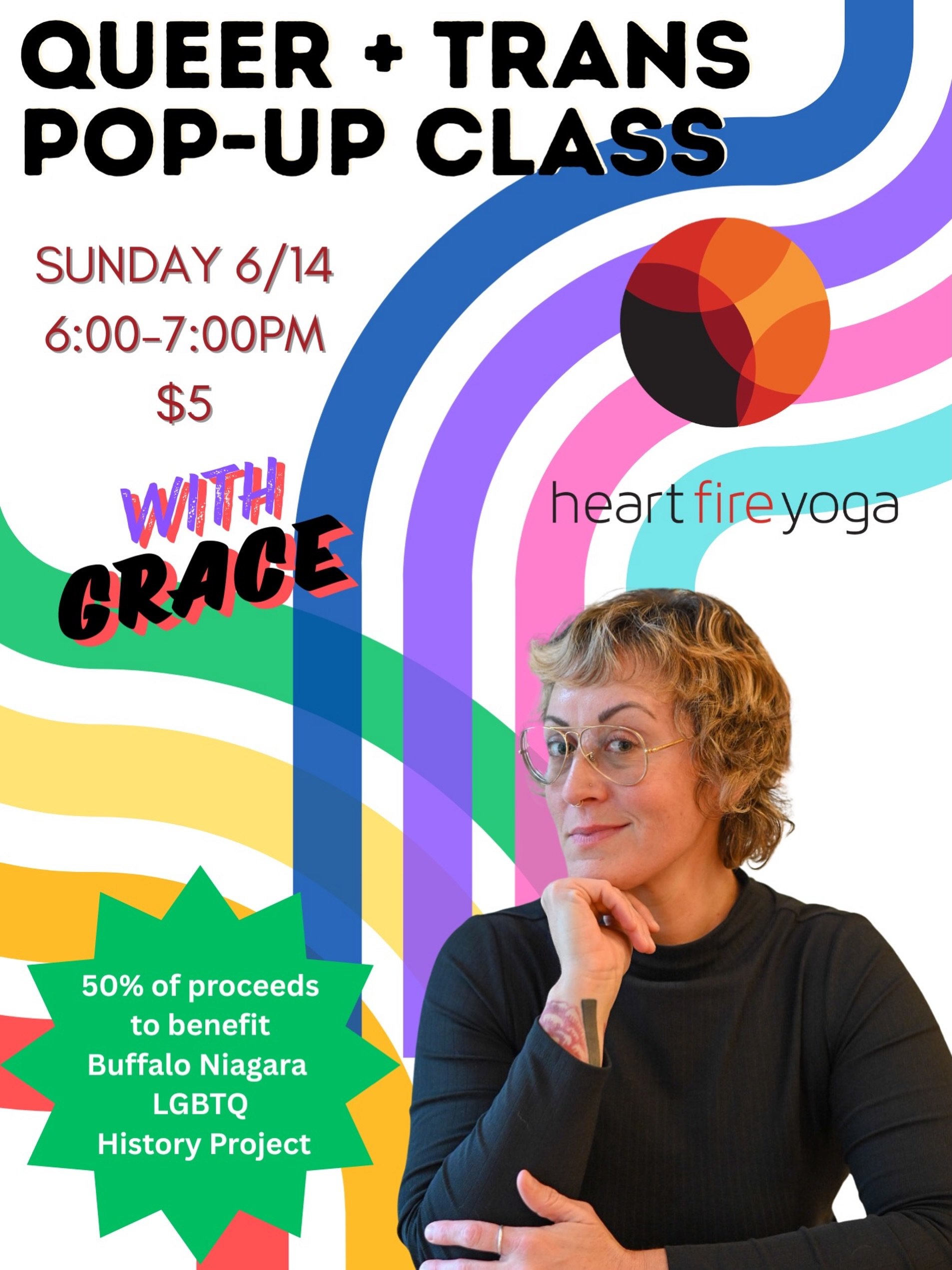 Celebrate Pride Month with an hour of softness, connection, and care. This 60-minute, beginner-friendly class is a welcoming space for queer and trans community members to gather, breathe deeply, and move gently together. Intentionally guided by a qu
