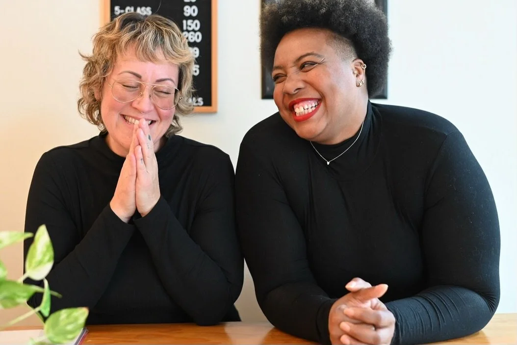 Is it a cult?

Or are these just two Aquarians absolutely losing it over how good Thursday&rsquo;s class lineup is?

Hard to say.

What we can confirm:
 7am Heated Vinyasa 60 with @nozomi_j_n 
6pm Heated Vinyasa 60 with @rebekah_okelley 
7:30pm yin +