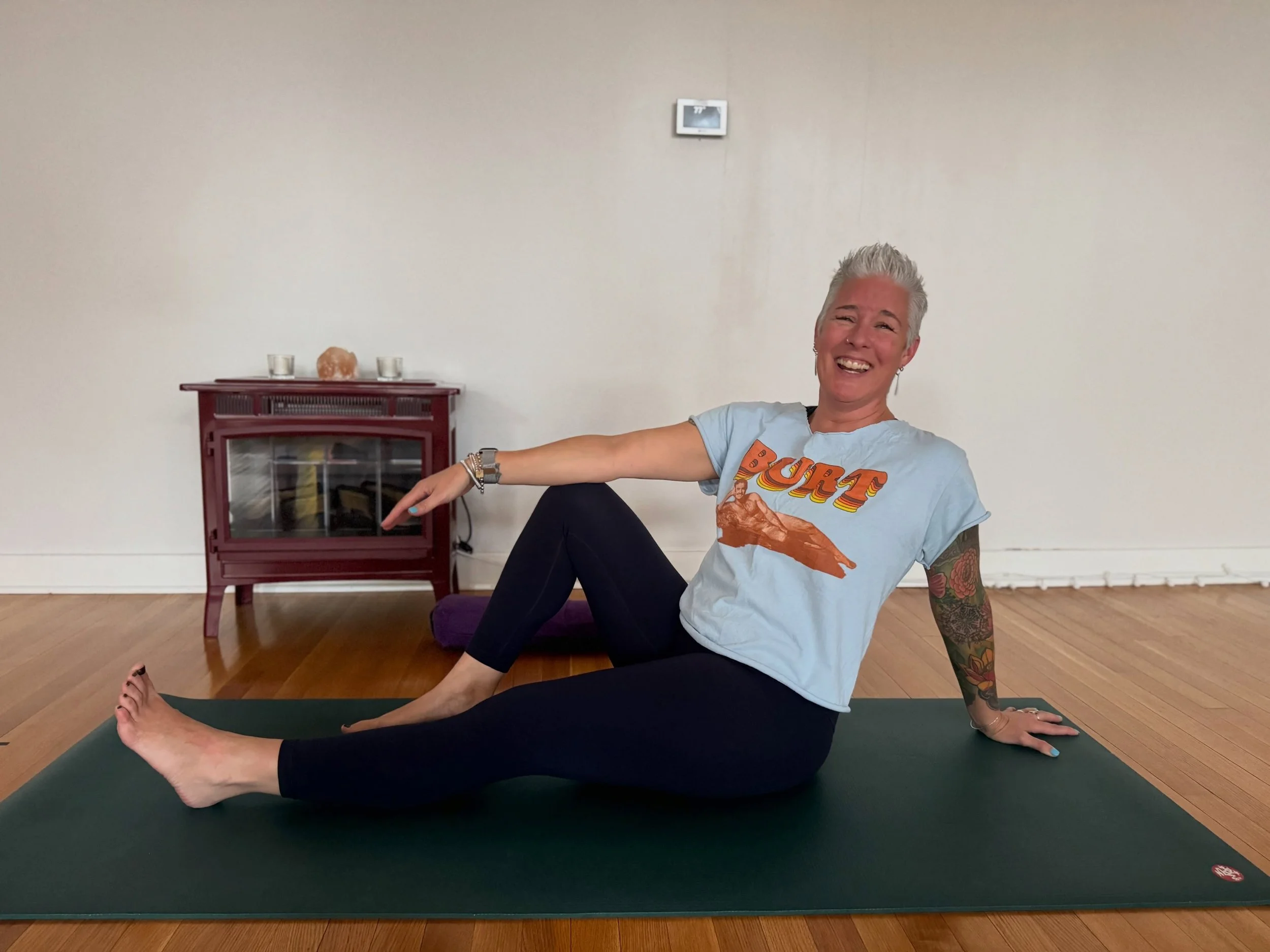 We&rsquo;ve got just one more chance to get on your mat tonight!

5pm Gentle Flow with @kayakcarr 

Our 7pm Restorative Yoga is cancelled tonight so we can make space to host a special event. 

So come move, breathe, stretch, and summon the ghost of 