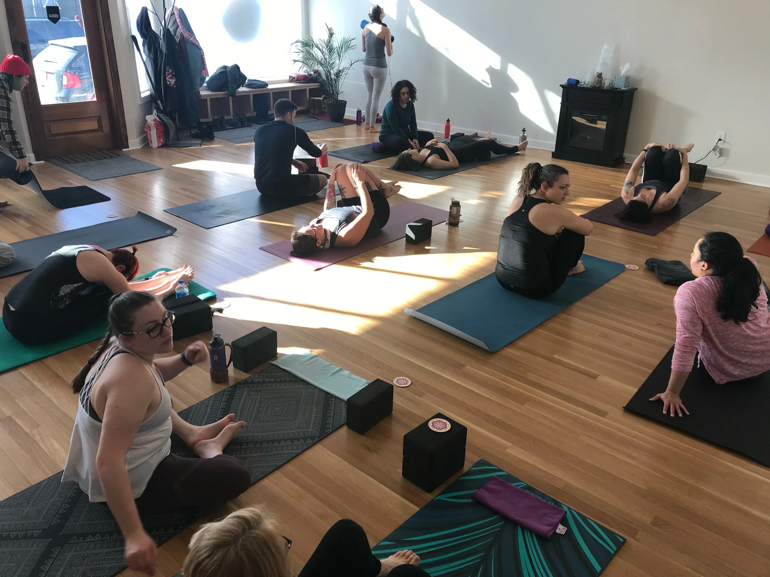 Yoga, but make it accessible. 

No pricey drop-ins. No intimidating vibes. No need to know what you&rsquo;re doing.

Just $5 yoga + good humans.

🌀 Saturdays @ 11 AM with @carolineyogabuffalo  🌀 Sundays @ 12 PM with @michaelheubusch 

Our Community