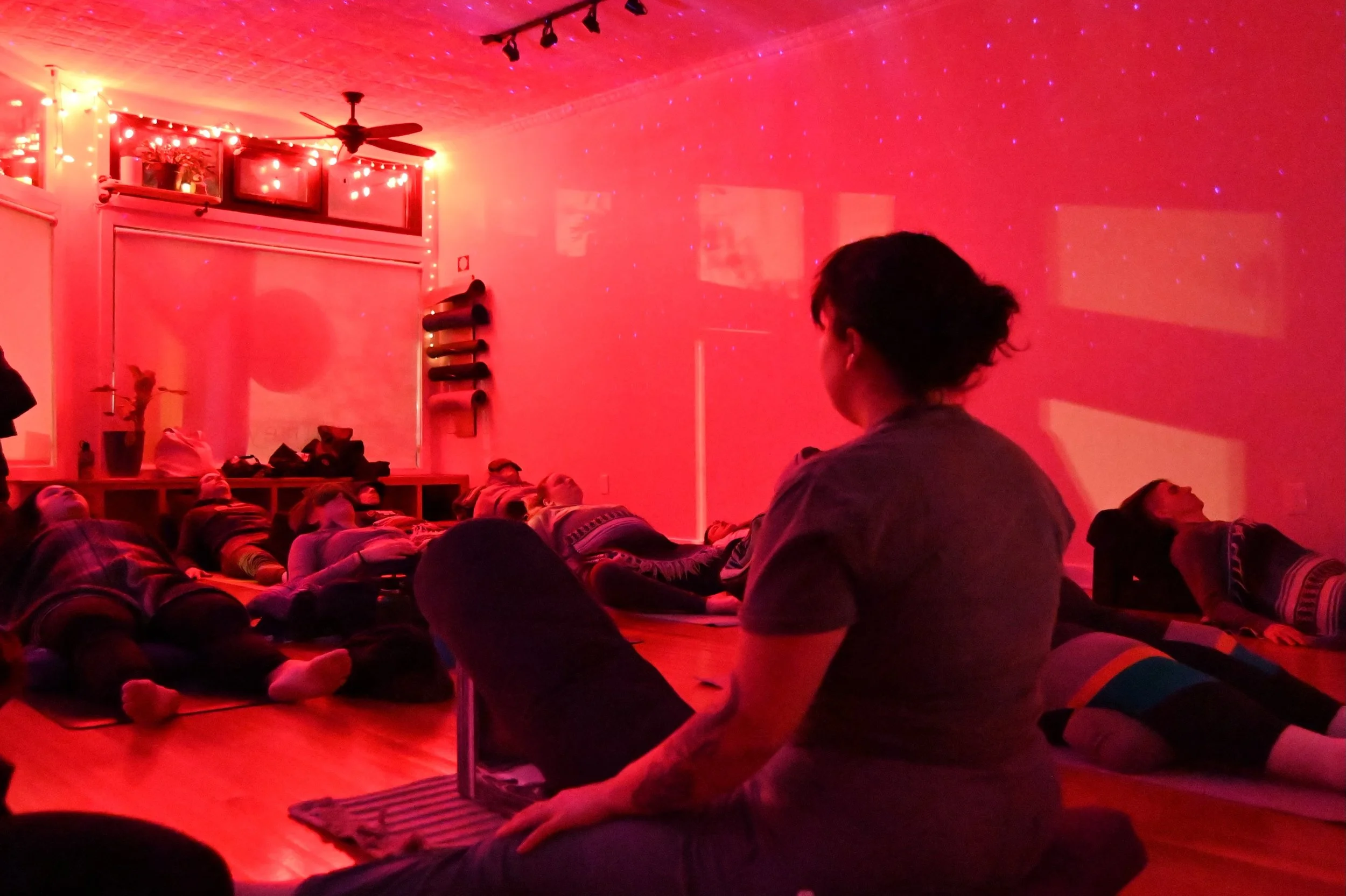 The days are getting shorter. The nights are getting weirder.

It&rsquo;s spacelight season, bbs!

12pm Vinyasa 60 with @moonyogis 
5pm Gentle Flow with @kayakcarr 
7pm yin + restore with @riverflowchiro 

Come move, stretch, breathe, and bask in the
