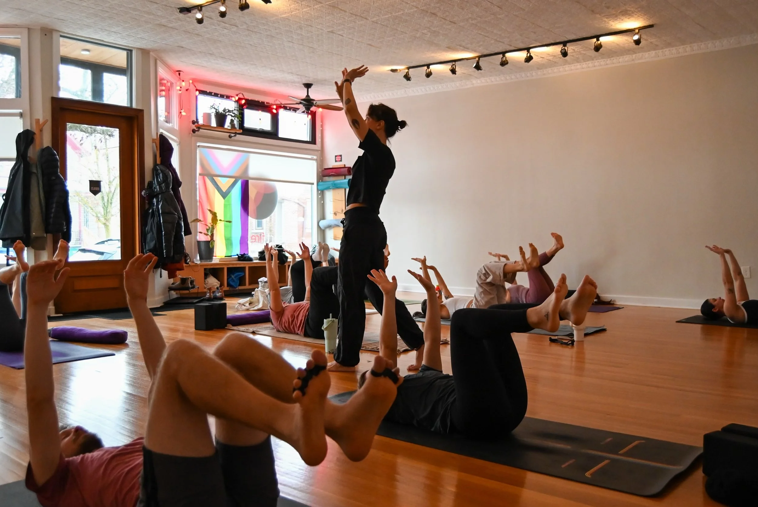 WE&rsquo;RE BACK IN ACTION TOMORROW 🫡 

Your mat is calling, the room is spicy, and our two heated classes with @stephbertsch and @buddhacaffe are already almost sold out!

Heads up&mdash;Hot Pilates with @shauneedhealer_34 is cancelled tomorrow, we