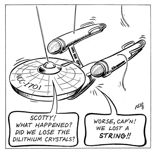 We lost a string! Starlog #171, October 1991