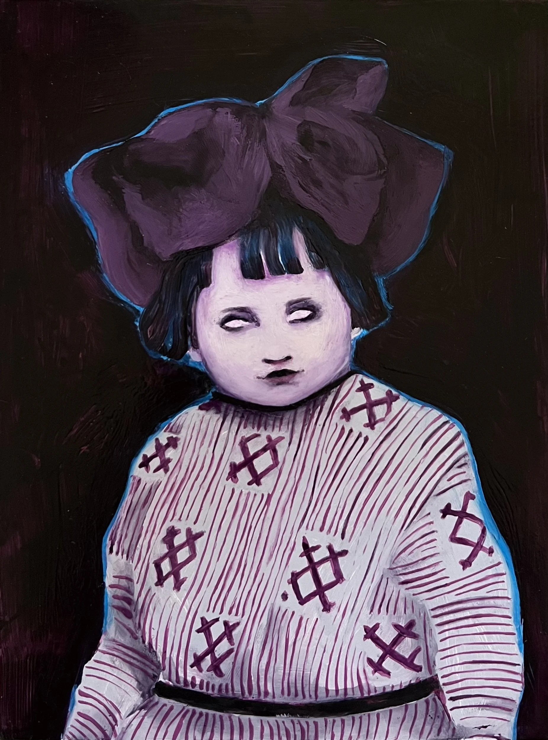 You waited so I came, oil on panel, 18x24cm, 2025
