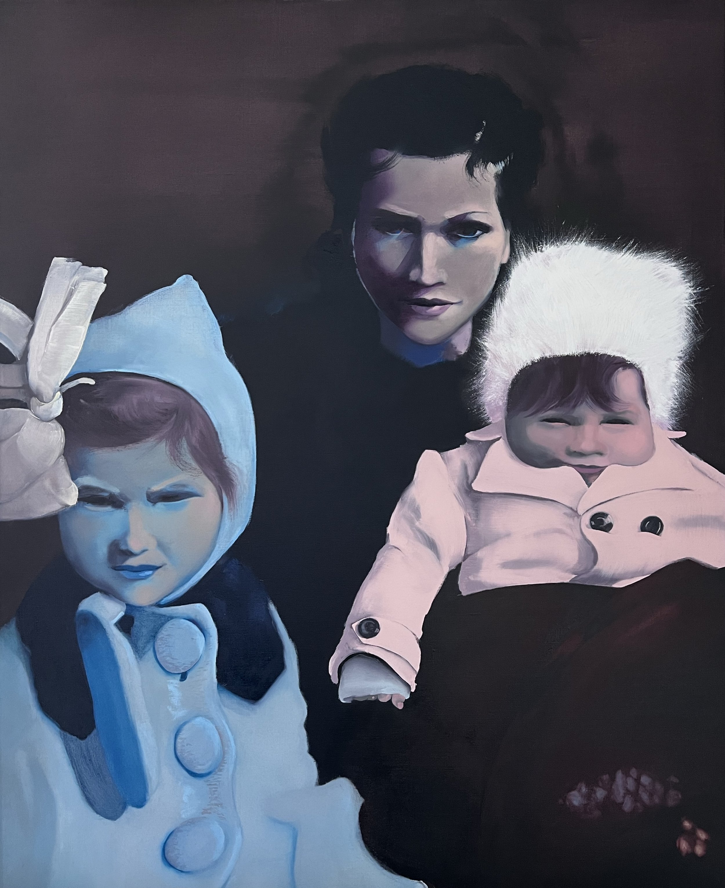 The Mother, oil on linen, 80x100cm, 2023
