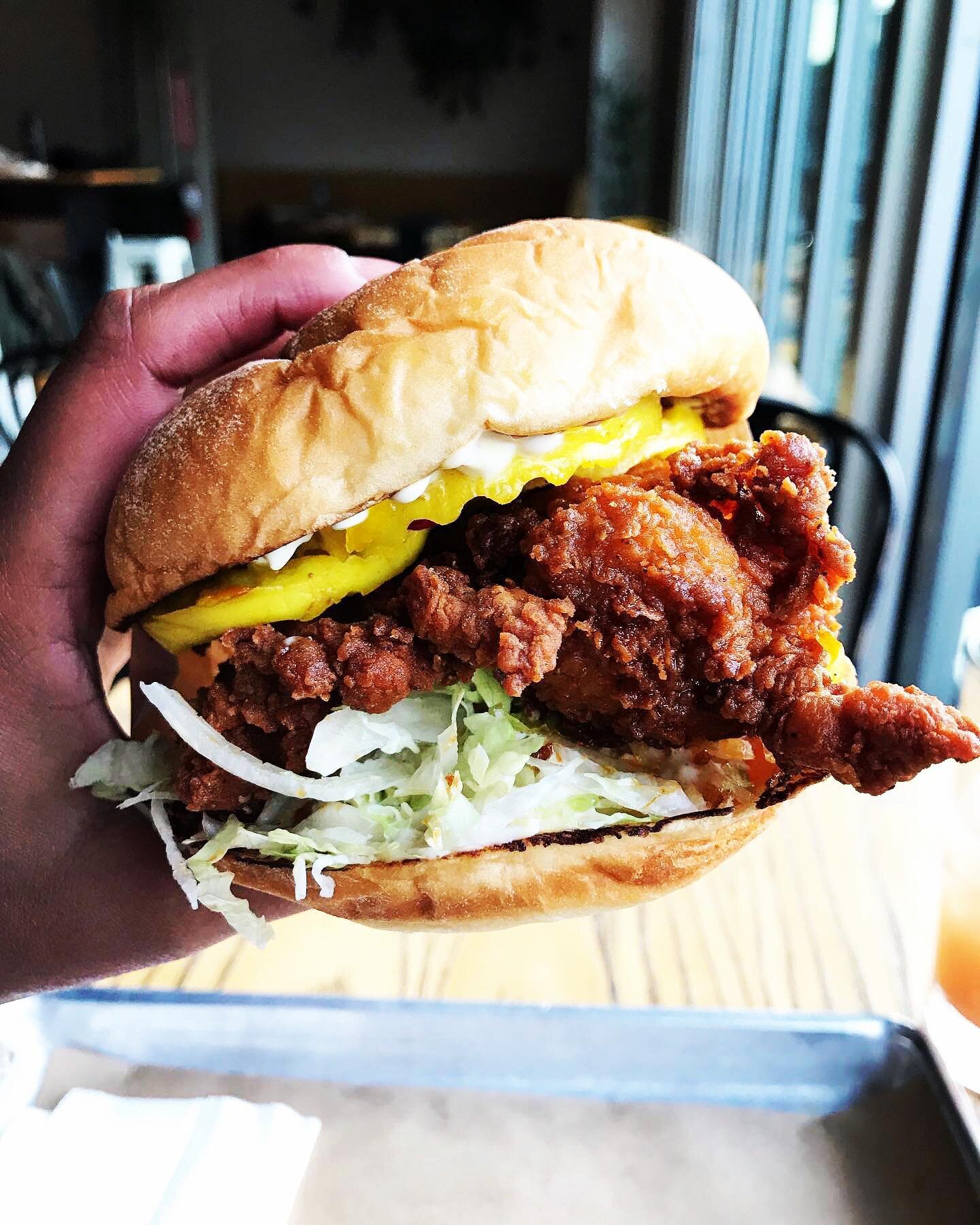 Ma&rsquo;ono @rgbsoda on Capitol Hill (12th Ave) is now open!  Friday-Sunday 12p-8p. More days to come ❤️&zwj;🔥

#repost &bull; @lo_oliver I think your Instagram feed needs another chicken sammich. 🤤

#maono #friedchicken #friedchickensandwich #chi