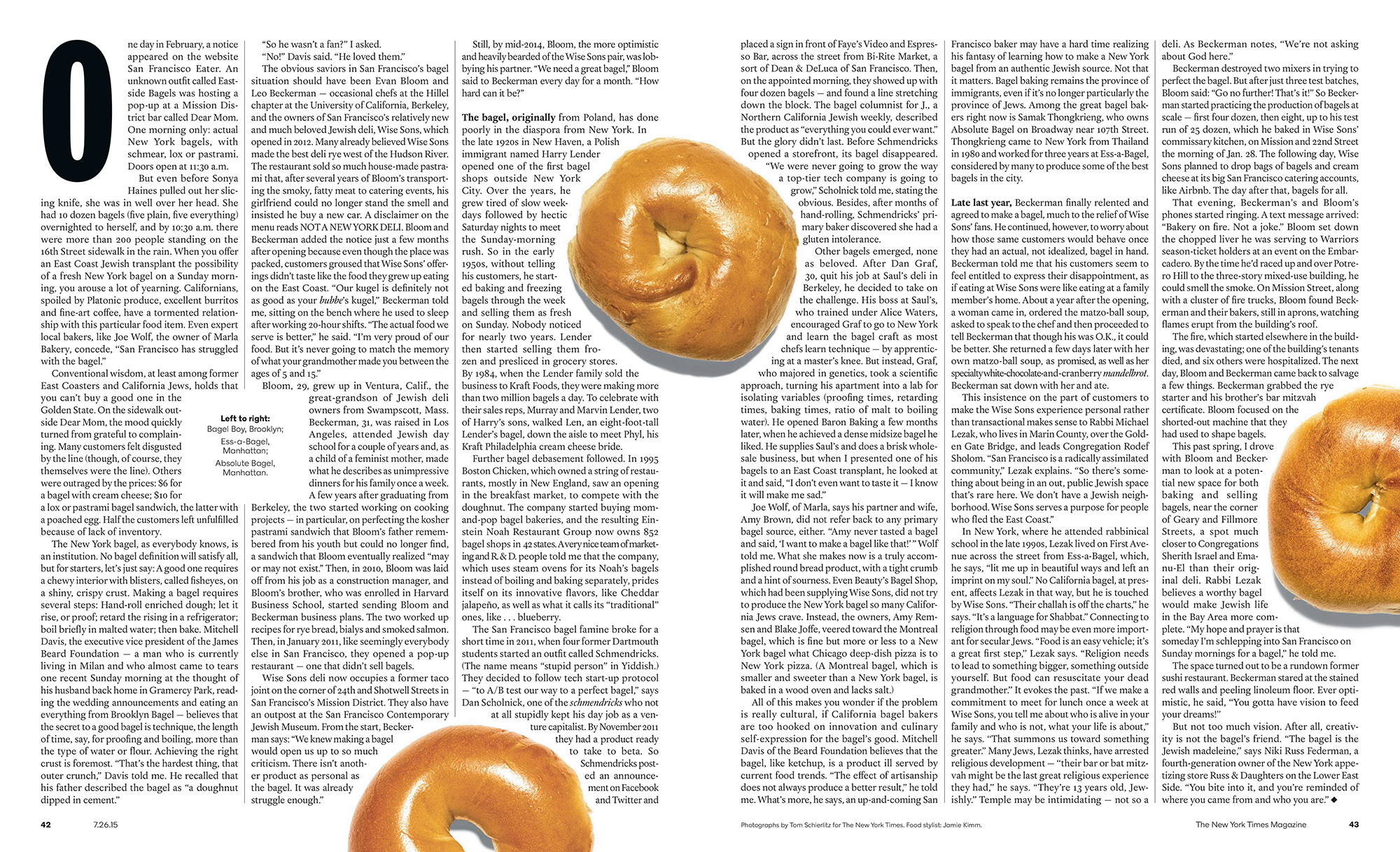 Why Is It So Hard to Get a Great Bagel in California?