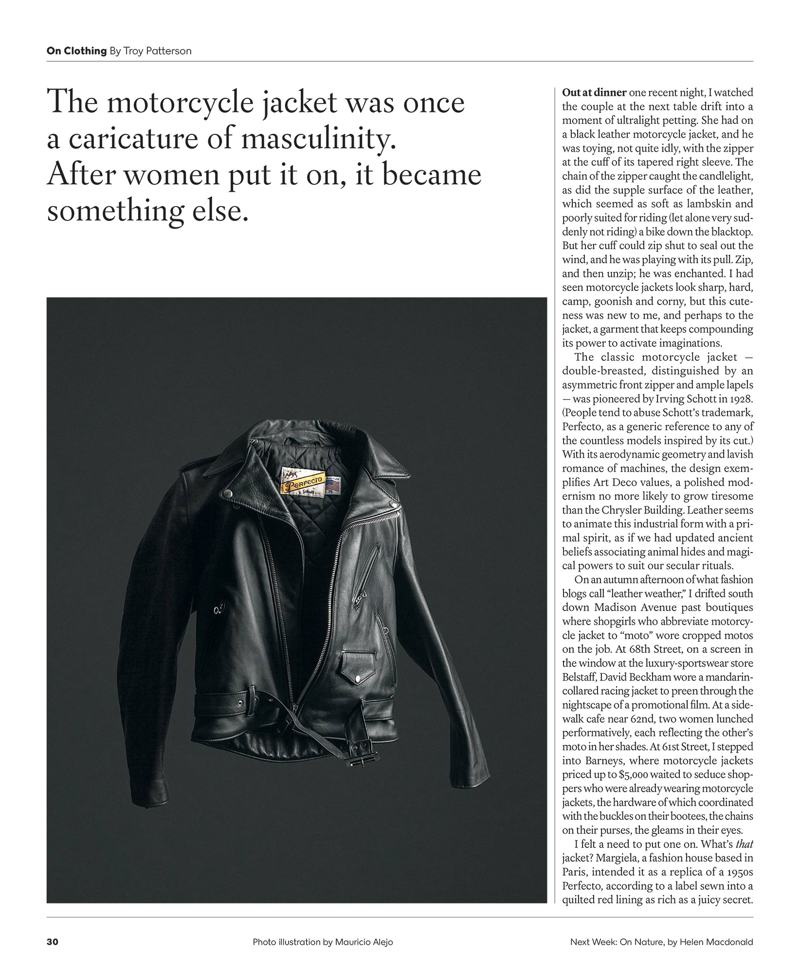 How the Motorcycle Jacket Lost Its Cool and Found It Again