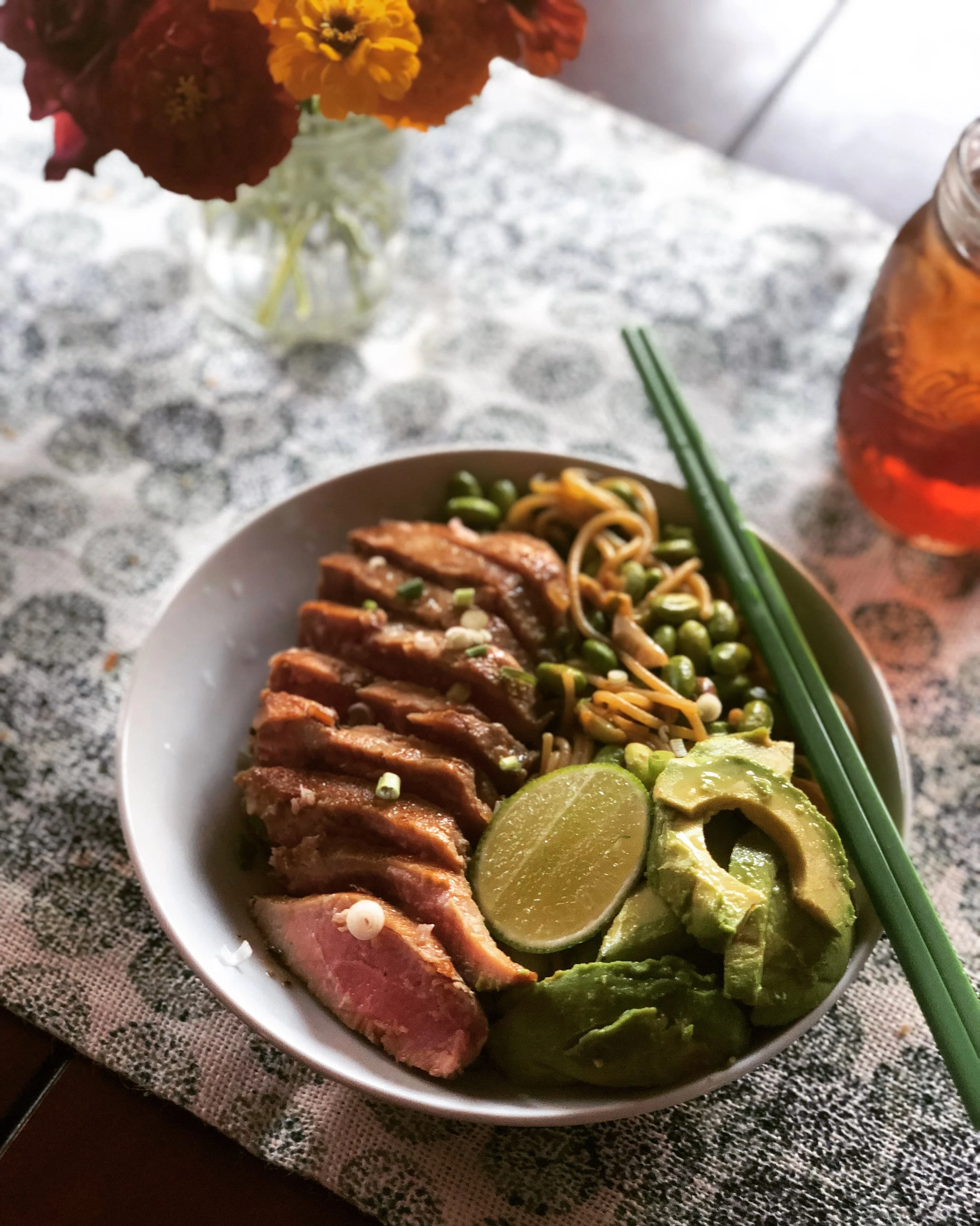 Seared Ahi Tuna Bowl