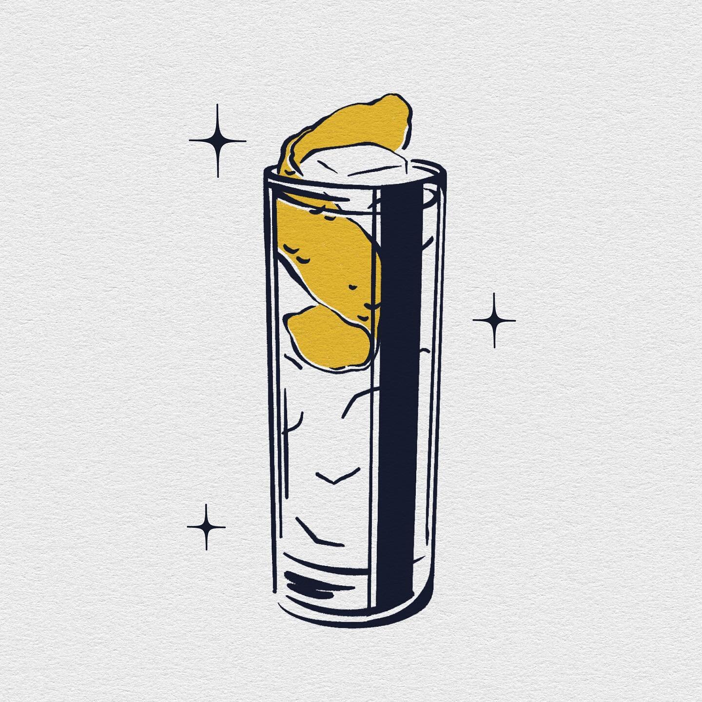 Dat lemon peel tho&hellip; another day another cocktail illo for @hausalpenz 💫

#illustration #digitalart #digitalillustration #cocktailillustration #cocktailart #digitaldrawing #highball #drinkillustration #cocktailrecipes #graphicdesign #illustrat