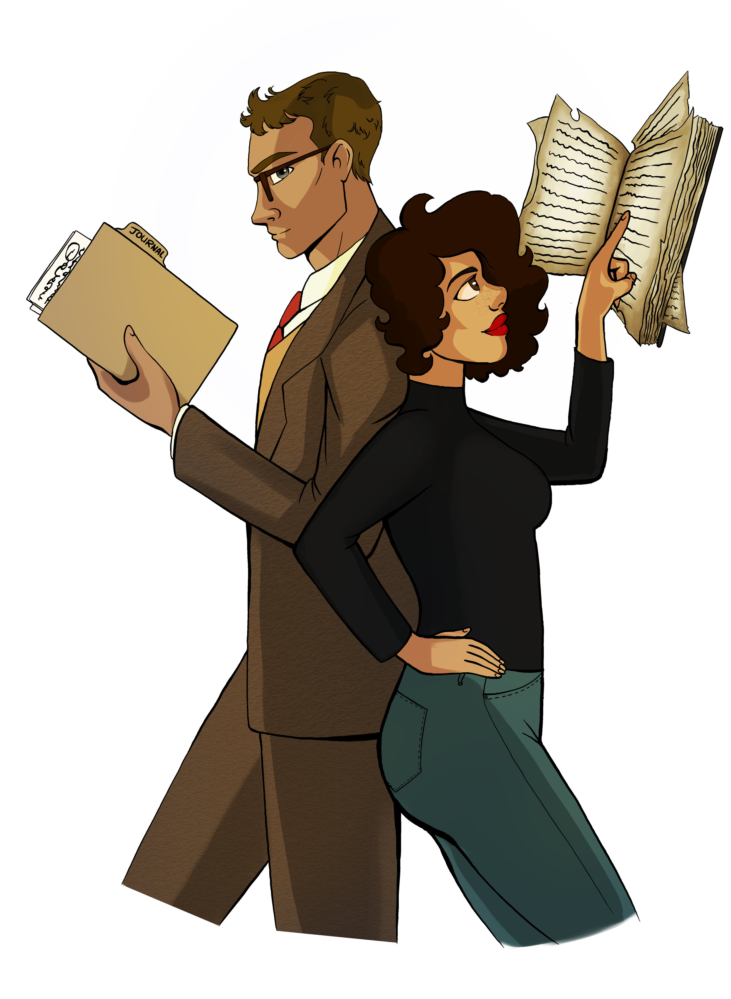 Character Art for Stickers