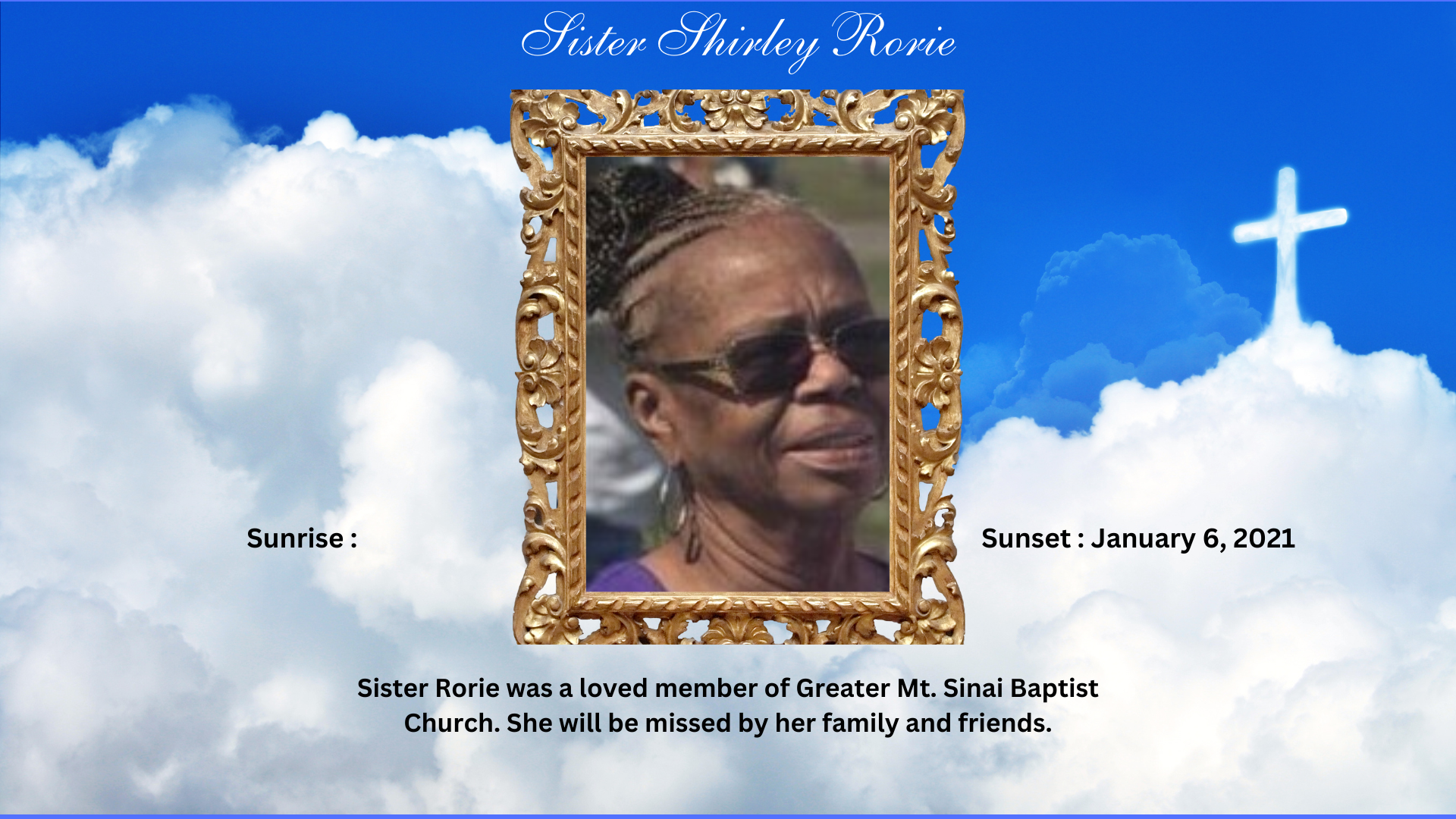 GMSBC - Sister Shirley Rorie.png