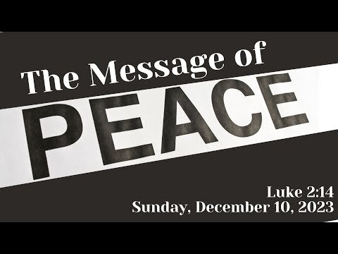 The Message of Peace