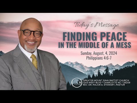 Finding Peace In The Middle Of A Mess