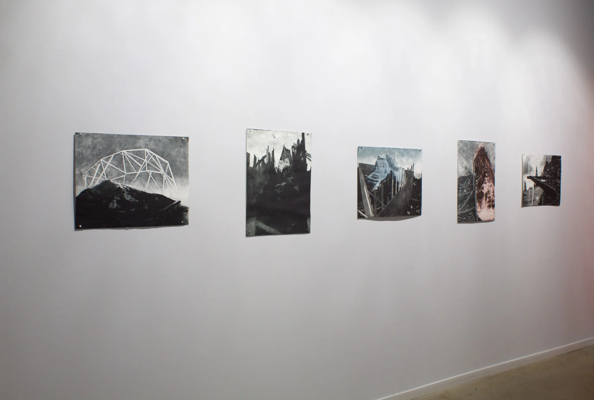 Installation shot at SNAP Galleries Jan 2017