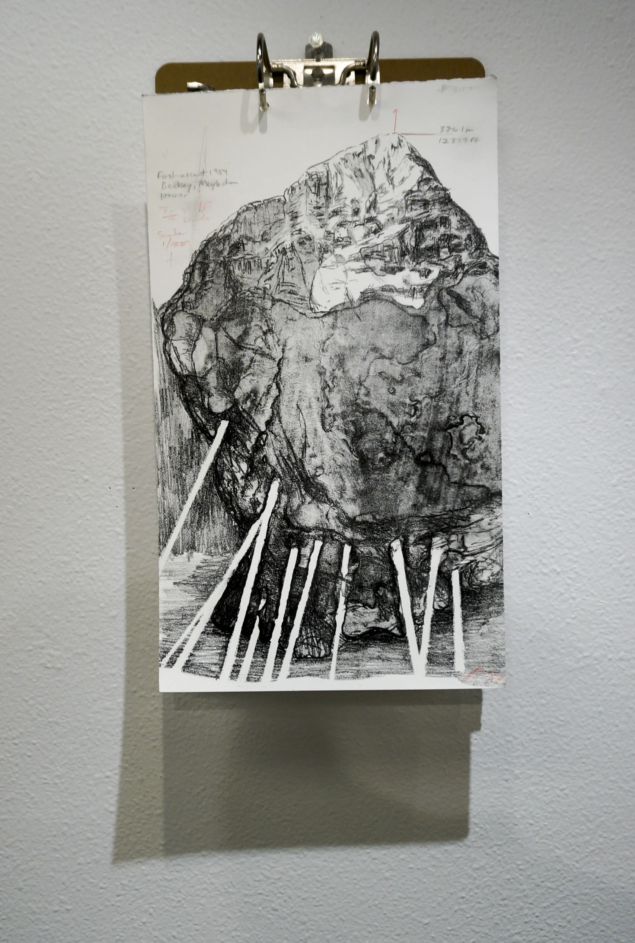Proposals for Hyperobjects 9” x 14” prints on clipboards 2019