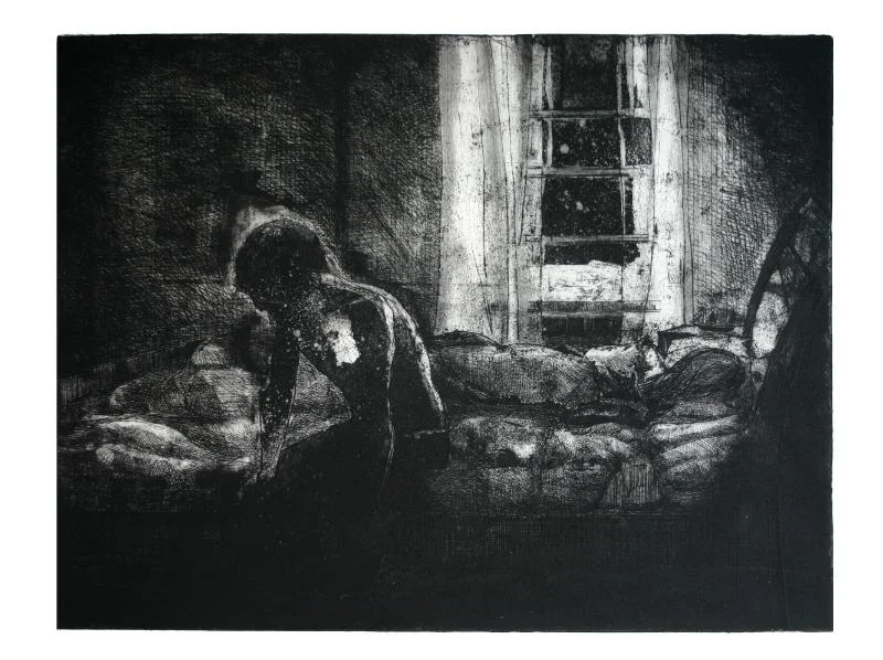 The North Pole of Inaccessibility Intaglio 18.25in x 23.75in 2009