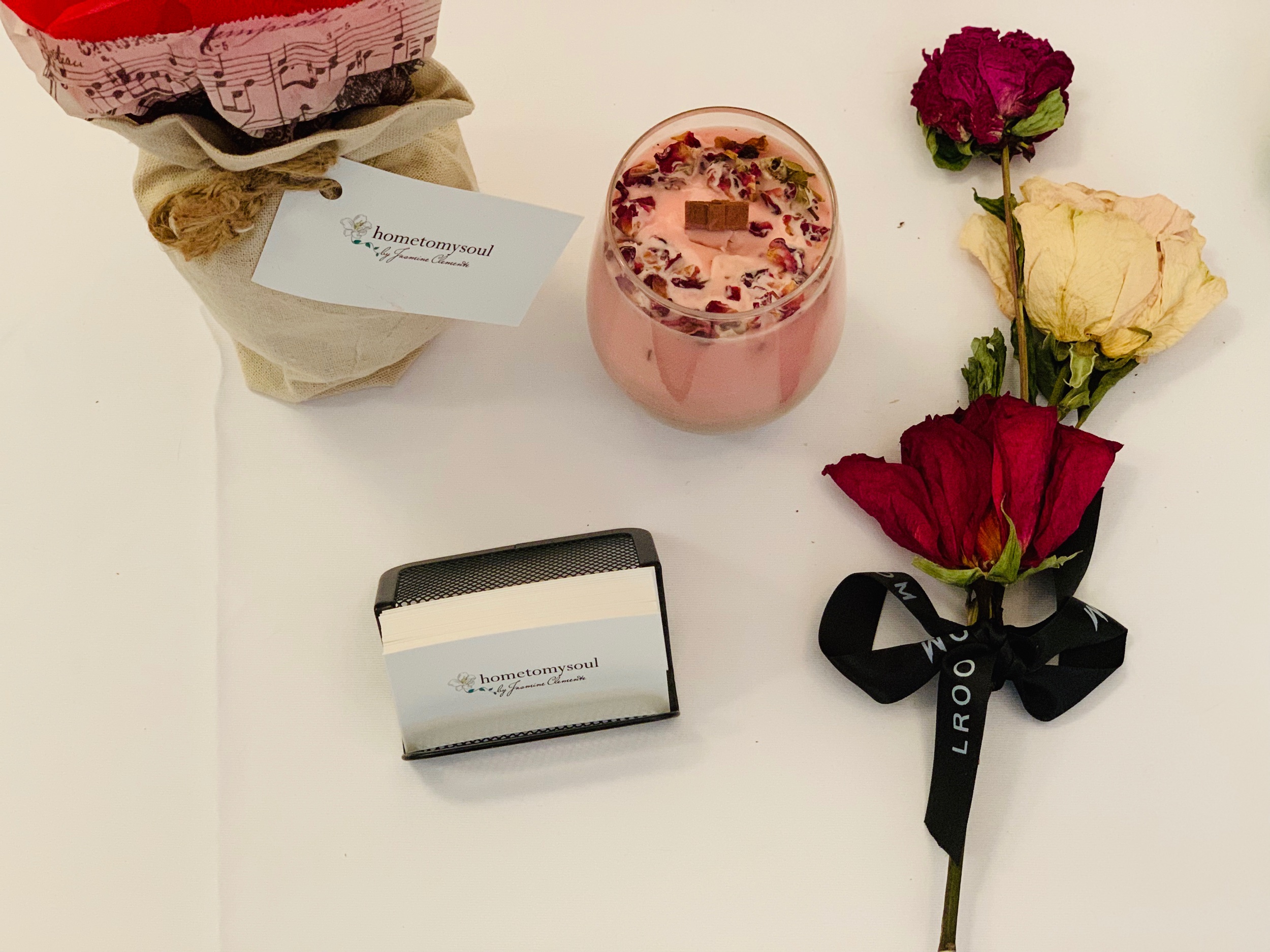 Rose Candle Display Items