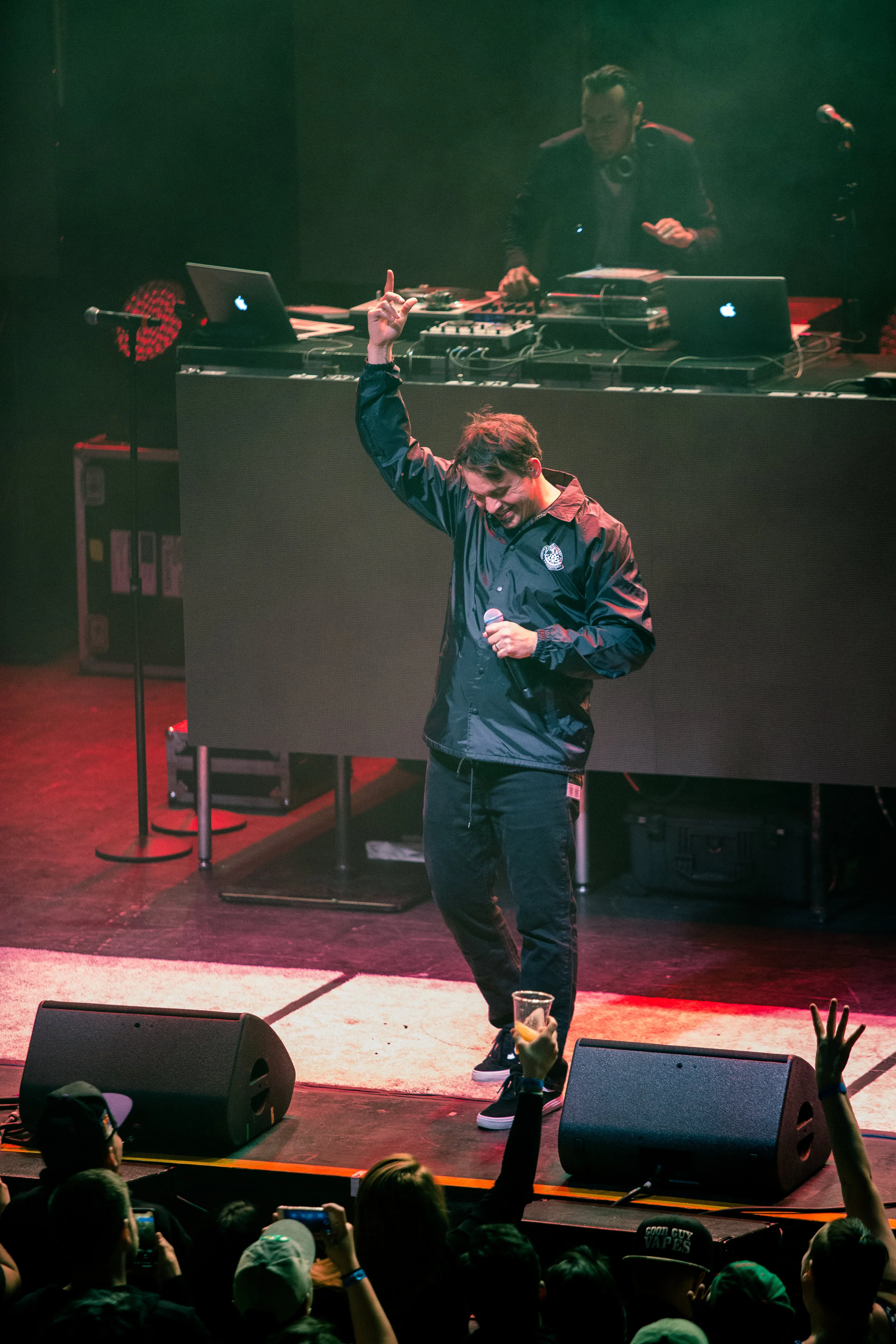 Atmosphere members Sean Daly and Anthony Davis @ Brooklyn Steel, New York, 10.23.2018