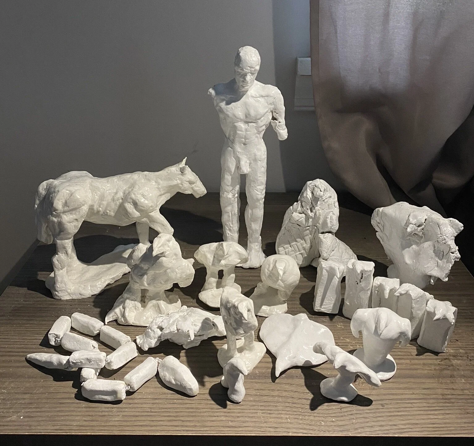 Collection of Clay Effigies