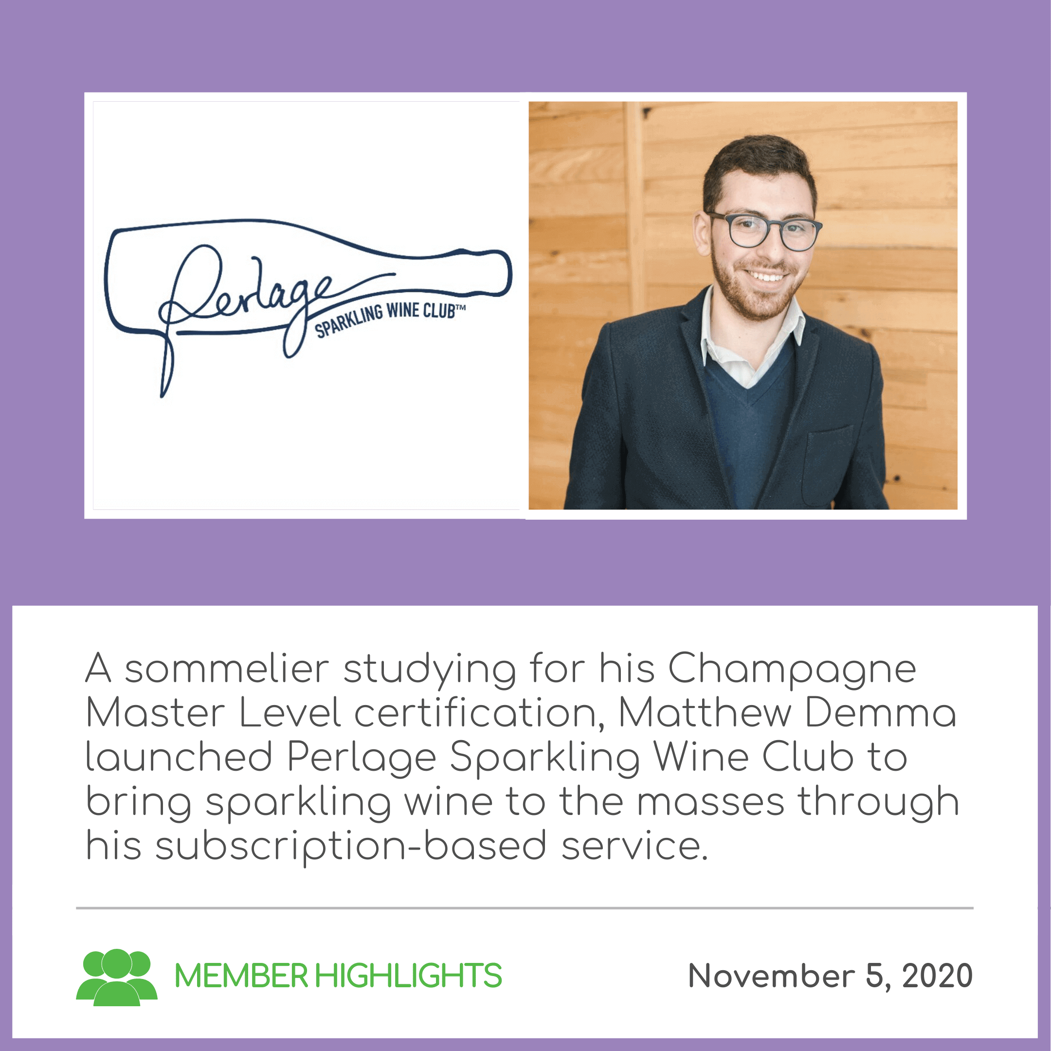 How one Branchfood Member is Introducing Sparkling Wine to the Masses